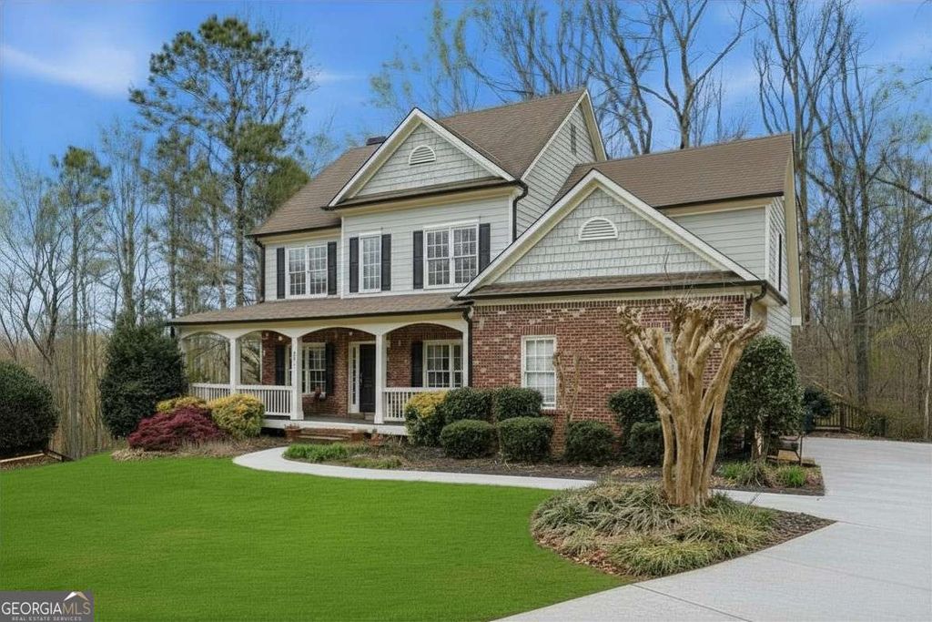 Photo of 9655 Old Riverside Lane, Ball Ground, GA 30107 (MLS # 10725471)