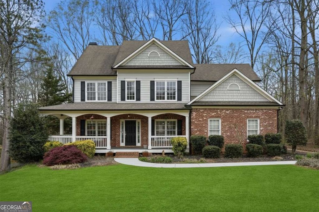 Photo of 9655 Old Riverside Lane, Ball Ground, GA 30107 (MLS # 10725471)