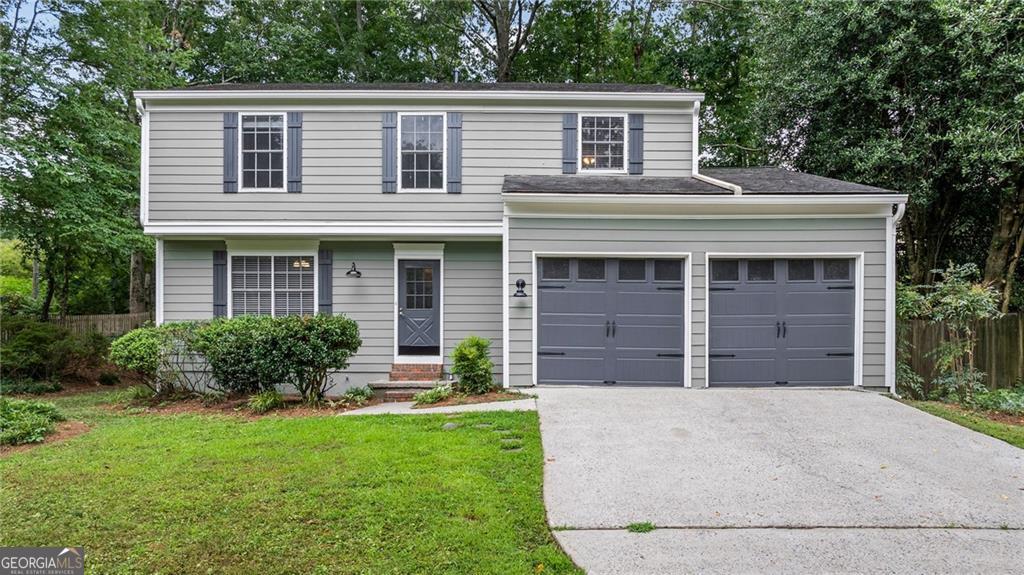 Nestled on a quiet cul-de-sac street within a well-established East Cobb neighborhood! This beautiful well maintained 4 bedroom, 2.5 bath home offers the perfect blend of comfort, style, and convenience. Located in the sought-after Walton High School district. Step inside to a warm and inviting layout designed for both everyday living and effortless entertaining. The spacious family room is bathed in natural light, perfect for cozy evenings or lively gatherings. A separate dining room sets the stage for memorable meals and holiday celebrations. At the heart of the home, the kitchen features crisp white cabinetry and sleek stone countertops, offering both timeless charm and modern functionality. Upstairs, brand-new plush carpeting adds a fresh, luxurious feel throughout. Both full bathrooms have been thoughtfully updated with stylish finishes that balance beauty and practicality. Step outside to your oversized deck, ideal for grilling, relaxing with friends, or enjoying peaceful mornings with coffee. The expansive backyard offers endless possibilities for play, gardening, or simply unwinding in nature. This home is part of a welcoming community with optional swim and tennis amenities just down the street. Top-rated schools, parks, shopping, and dining only minutes away!