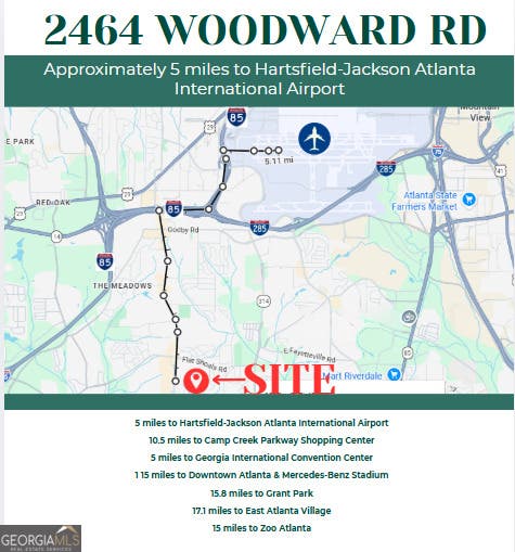 Photo of 2464 Woodward Road, South Fulton, GA 30349 (MLS # 10795602)
