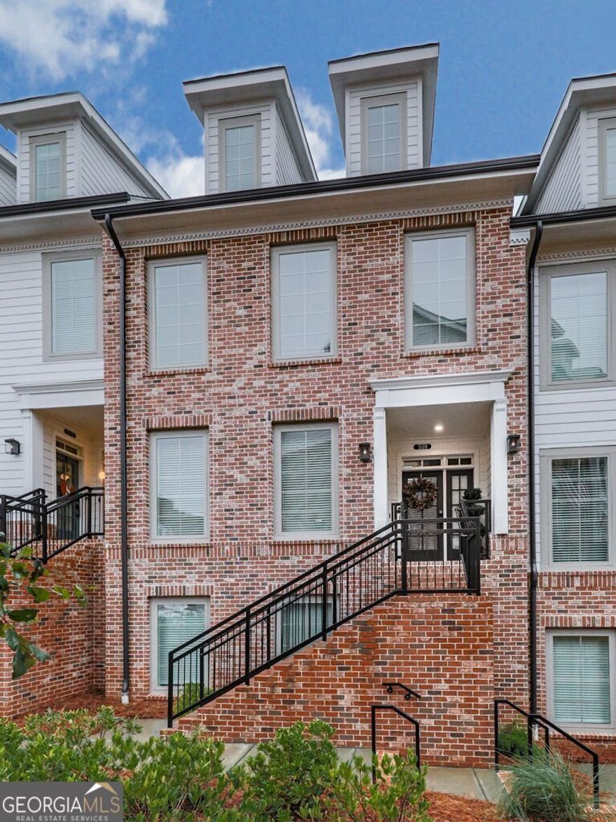 Modern Luxury Townhome in Prime Alpharetta Location Discover the perfect blend of style, convenience, and low-maintenance living in this stunning 3-bedroom, 2.5-bathroom condo nestled in one of AlpharettaCOs most sought-after mixed-use communities. Built in 2022, this home feels brand new and offers a prime location just steps from The Maxwell Retail, the Alpha Loop, and less than a mile from downtown Alpharetta. Step inside to an inviting open-concept floor plan, where natural light pours in through expansive windows, highlighting the luxury flooring throughout. The gourmet kitchen is a chefCOs dream, featuring sleek quartz countertops, a spacious island, premium Whirlpool appliances, and ample storageCoideal for entertaining or casual weeknight meals.  The primary suite is a private retreat with a generous walk-in closet and en-suite bath, while the secondary bedrooms, located on the upper level, offers flexibility for guests, the loft is the home office, or media room. Enjoy your covered porch, the perfect spot to sip your morning coffee or unwind in the evening with scenic views of The Maxwell Retail, home to Fairway Social, LilyCOs Sushi, RenaCOs, and more. This vibrant community offers resort-style amenities, including a pool, clubhouse, fire pit, and bocce ball court. With a one-car attached garage and additional driveway parking, convenience is key.  DonCOt miss this incredible opportunity to experience AlpharettaCOs dynamic lifestyle in a move-in-ready townhome that has it all!
