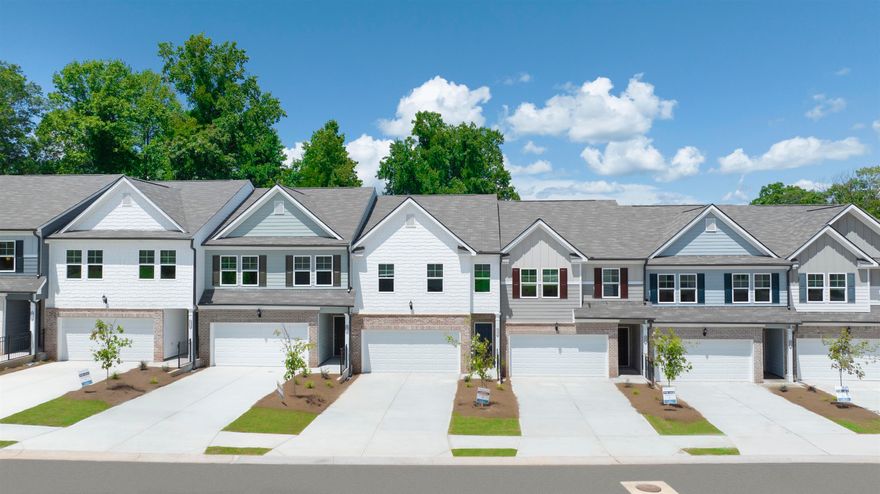New Townhome Subdivision close to Lake Lanier and downtown Gainesville. The 'Edmund' floorplan boasts gorgeous upgrades and features an open floorplan concept with Modern Luxuries including but not limited to, Granite Countertops, Stainless Steel Appliances, and 42-inch White Cabinets with Crown Molding! This townhome also showcases a super spacious owners suite, a spa-like bathroom with Double Vanities and an oversized Walk-in closet! There are two secondary bedrooms, an additional full and half bathroom. Live the maintenance free life close to multiple marinas on Lake Lanier, close to Falcons Training Camp, downtown Gainesville and much more. ***STOCK PHOTOS actual home may very*** Home is under construction. Home will be ready in August timeframe. MODEL IS OPEN DAILY TO VIEW.
