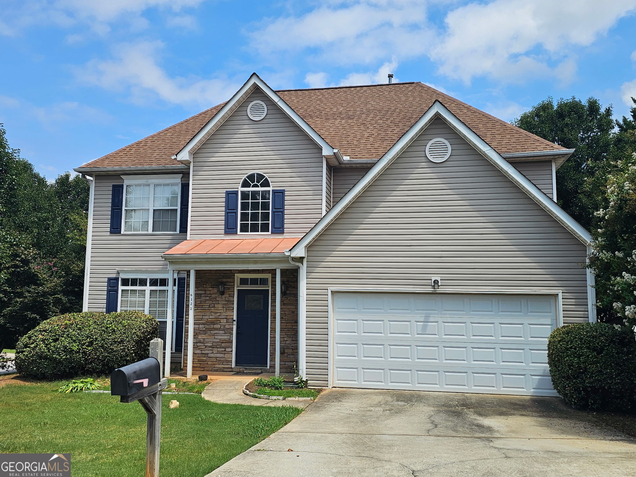 Step into comfort and style in this freshly updated 4-bedroom, 2.5-bathroom home nestled in the highly desirable Shadow Rock Lake subdivision. Located on a spacious corner lot, this move-in ready gem features brand new carpet throughout and has been freshly painted to offer a clean, modern feel. Enjoy spacious living areas, a well-appointed kitchen, and ample natural light that enhances every room. The generous primary suite includes a private bath, while the additional bedrooms offer flexibility for family, guests, or a home office. Outside, the large corner lot provides space to entertain, garden, or simply relax in your own private oasis. Don't miss this opportunity to own a beautifully updated home in a community known for its charm and convenience.