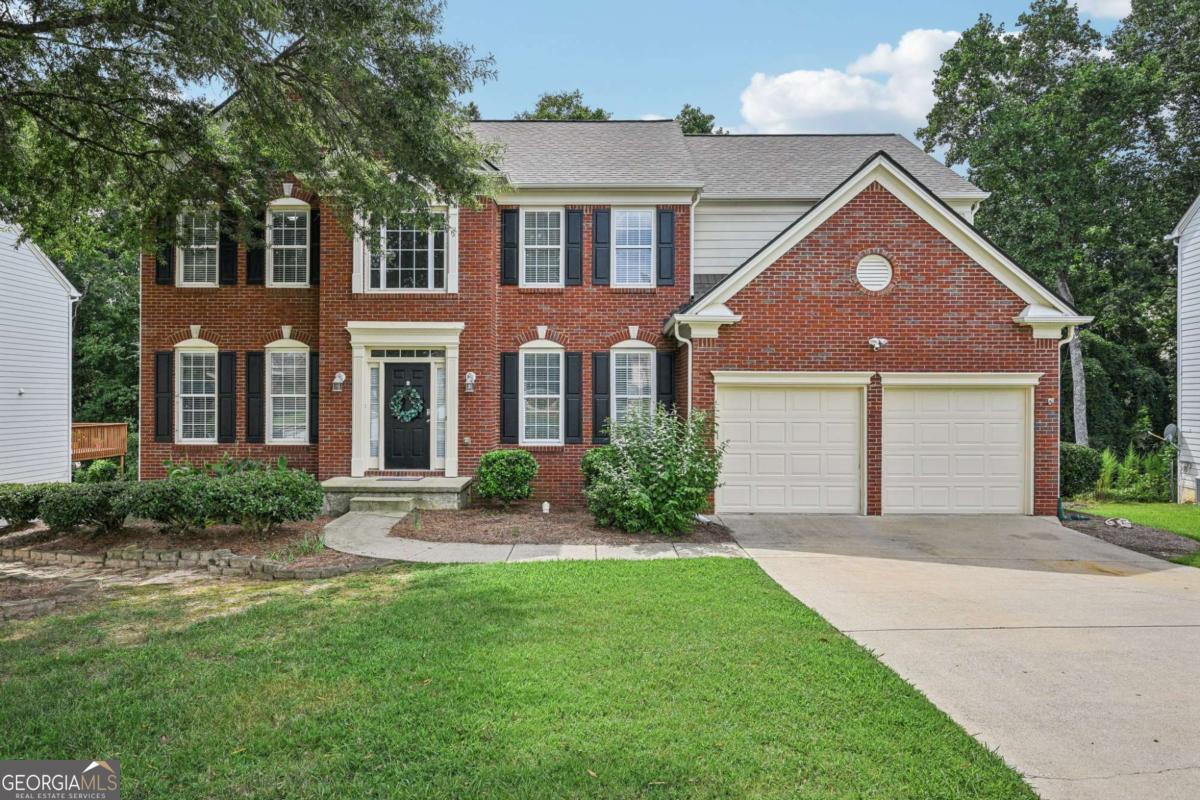 Move-in Ready Home in the highly sought after Swim/Tennis community Grandview! North Gwinnett School District! Beautifully maintained 5-bedroom, 3.5-bathroom home with a finished basement. This home features a two-story foyer, a spacious family room, a formal dining room, and a flexible space ideal for a second living area or playroom. A den on the main level can easily serve as a sixth bedroom or workspace. The bright kitchen boasts white cabinets, marble countertops, a center island, built-in desk, and seamless flow into the living area - perfect for everyday living and entertaining. Upstairs, the owner's suite is a private retreat with an oversized walk-in closet and a spa-like ensuite bath featuring dual vanities, a soaking tub, and a separate walk-in shower. Three additional bedrooms offer generous space for family and guests. The finished basement expands your living options with a large open area for recreation or movie nights, a flexible room ideal for a home gym or media room, plus an additional bedroom and full bath for visitors. Enjoy Grandview's outstanding amenities, including a swimming pool, tennis courts, playground, and more - all just minutes from top-rated schools, parks, shopping, and dining. This rare GEM won't last long-schedule your showing today!