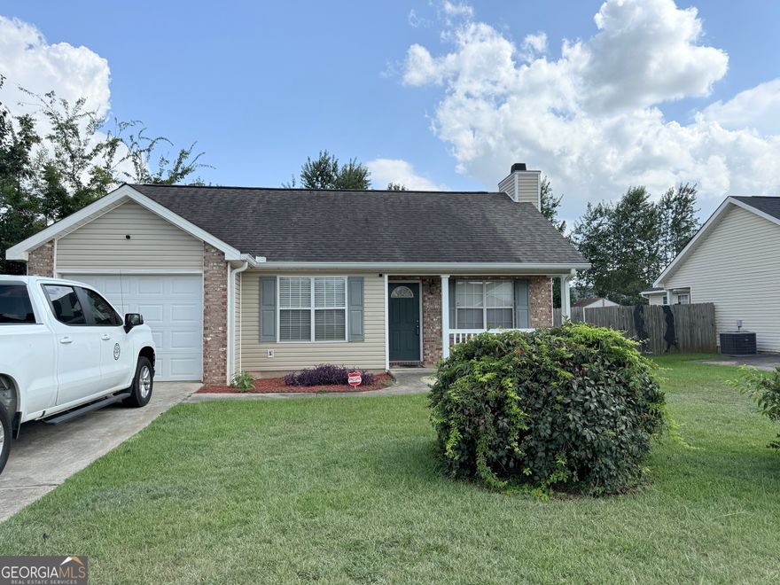 Welcome to this beautifully cared-for home offering comfort, functionality, and timeless appeal. With 3 spacious bedrooms and 2 full bathrooms, this home is ideal for families, professionals, or anyone seeking a move-in-ready property.    Step inside to discover the generous living area, perfect for relaxing or entertaining. The kitchen is thoughtfully designed, offering ample counter space, modern appliances, and plenty of storage. The primary suite includes a private en-suite bathroom, while the additional bedrooms share a clean, updated second bath.    This home has been meticulously maintained with recent updates including fresh paint, updated light fixtures, and well-kept systems throughout. Outside, enjoy your private backyard with a covered patio perfect for outdoor dining or weekend gatherings.    Located in a quiet, friendly neighborhood with convenient access to schools and shopping, this home is a rare find and truly move-in ready.