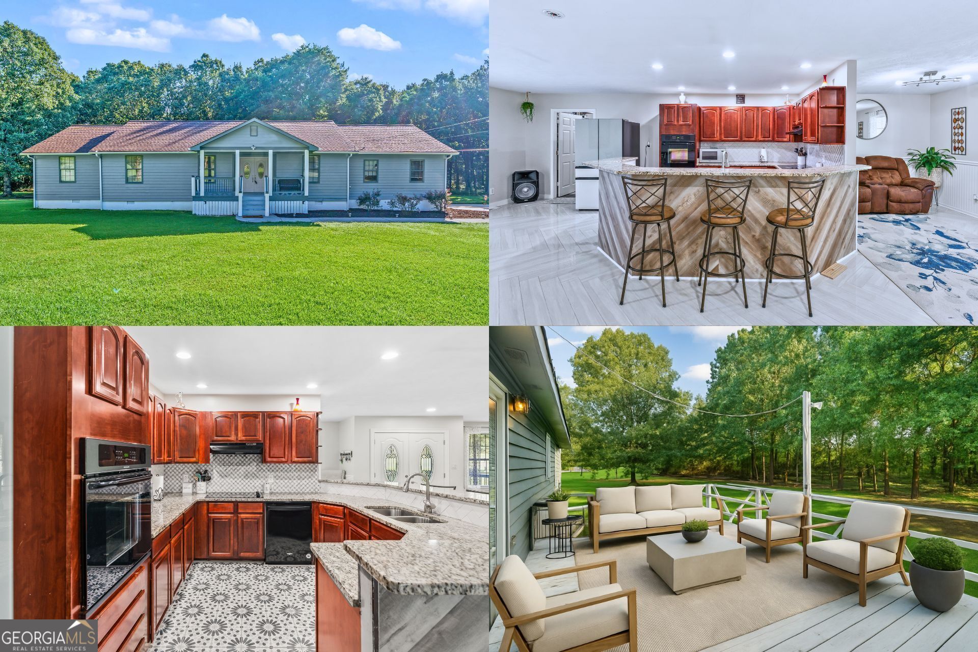 Welcome to 900 Stone Lea Trace, a beautifully reimagined ranch home that blends modern style with timeless character in one of Oxford's most desirable established neighborhoods. This thoughtfully updated residence, situated on 1.69 acres, invites you in with its fresh design and open, welcoming atmosphere. Inside, brand-new flooring stretches throughout, creating a seamless flow from room to room. The bathrooms have been completely renovated with contemporary finishes, transforming them into spa-like retreats you'll love coming home to. Fresh paint inside and out gives the entire home a crisp, inviting feel, ready for you to move in and start making memories right away. Step outside and discover a large, level yard that offers endless possibilities, whether you dream of backyard barbecues, a garden oasis, or simply space for kids and pets to play. This backyard retreat combines space and function, making it the perfect canvas for your outdoor lifestyle. Nestled in a quiet, tree-lined neighborhood filled with character, this home gives you the peaceful charm of an established community while keeping you just minutes away from Oxford's vibrant shopping, dining, and conveniences. Schedule your private tour today!