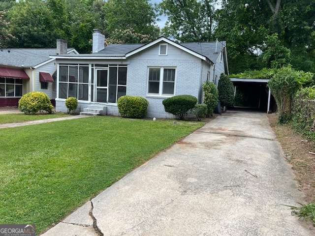 Great first time home in Historic College Park. Walking distance from downtown College Park and Marta Stations. Home is a 3 Bedroom 1 bath Ranch with small Loft in Historic College Park. Walking distance from Shops, Restaurants. The Kitchen is complete with stove, microwave and refrigerator. Open Living with Fireplace convenient to neighborhood park and Woodward Academy.