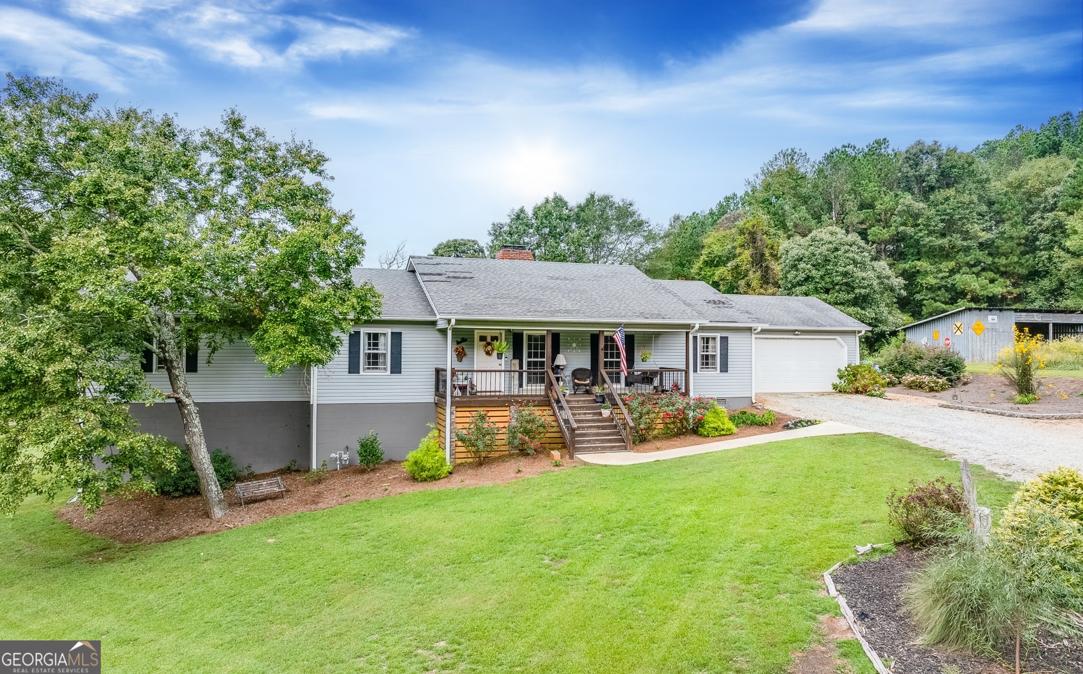 This versatile 20 +/- acre property in Commerce, GA presents a rare opportunity for both comfortable living and potential agricultural income. The home features 4 bedrooms and 3.5 bathrooms, including a spacious master suite on the main level. A partially finished basement provides extra flexibility, while the in-ground saltwater pool creates the ideal spot for relaxing or entertaining. The land itself has a good mix of wooded and open areas, offering both seclusion and room to roam. An additional pad and septic system are already in place for a mobile home, making this property a great fit for multi-generational living or rental income. For those interested in agriculture, the property includes three modern, computerized 40x250 ft. poultry houses with concrete floors, a standby generator, and the capacity to house more than six thousand pullets each. Conveniently located near Downtown Commerce and I-85, you'll enjoy peaceful country living without sacrificing access to town. For more information, including surveys, aerial, and topo maps, or to schedule your visit, please contact Jacob Bowen at 678-858-0382.