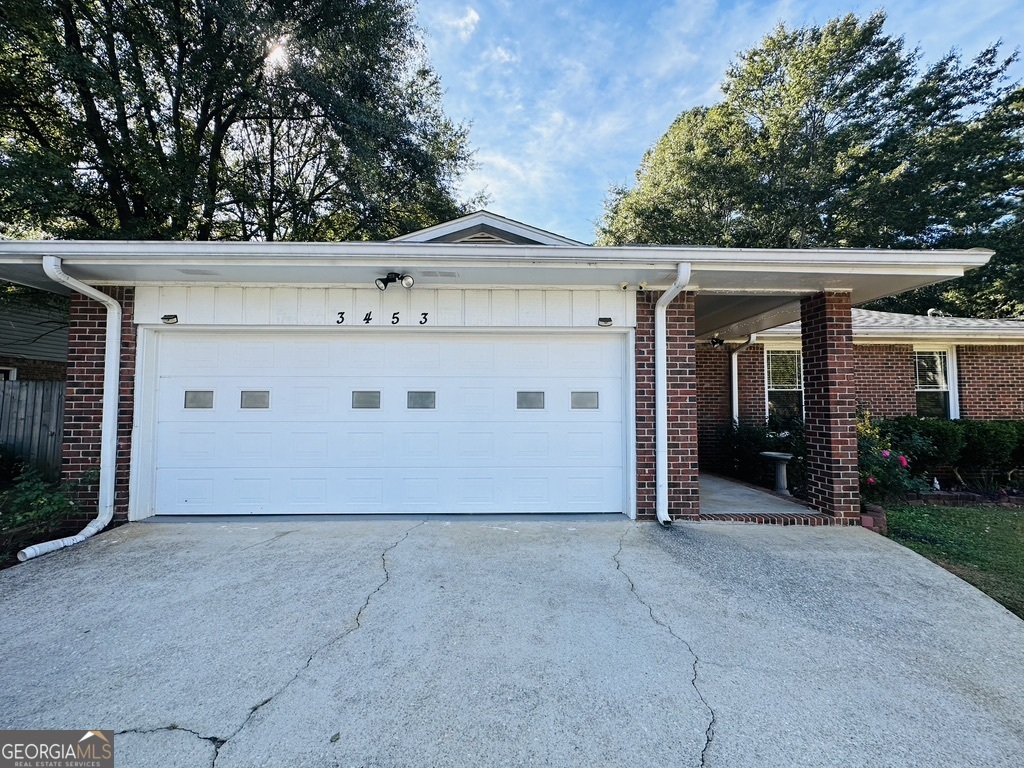 MOVE IN READY! Welcome to your dream home! This beautifully all brick well maintained 3-bedroom, 2-bath ranch home is conveniently nested just minutes from I-20 Interstate and all the shopping and dining Conyer's has to offer. The secondary bedrooms are versatile, ideal for children, guests, or as a home office. Kitchen and baths include granite countertops, carpet is like new, spacious family room, NEW Roof is less than 30 days old. The open family room features soaring cathedral ceilings and a cozy fireplace, creating a welcoming space for gatherings. The wooden fenced-in backyard sets this home apart, providing privacy and security ideal for outdoor activities or gardening. Outside, the landscaped yard is thoughtfully well kept. Two car garage with spacious storage room, and hall entrance. This is the perfect location close to Schools, Restaurants, Shopping and Interstate. This home is a must-see! A one-year home warranty is included for your peace of mind. Don't miss this incredible opportunity! Property is being Sold As Is!