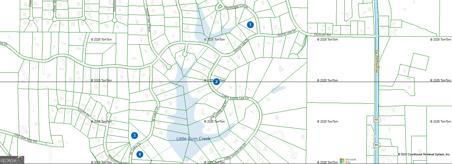 4 lots for sale in Stone Lea subdivision. The lots are located throughout the subdivision. Perk test and/or surveys will need to be done. Parcel Number 0058A00000068000 is Lot 1 for Lake North Circle which is 1.64 acres. Parcel number 0058A00000010000 is Lot 2 for Lake Stone Lea Dr which is 1.36 acres. Parcel number 0058A00000036000, is Lot 3 for 920 West lake Dr. which is 2.42 acres. Parcel number 0058A00000035000 is Lot 4 for 965 Lakeside Circle which is 1.69 acres.