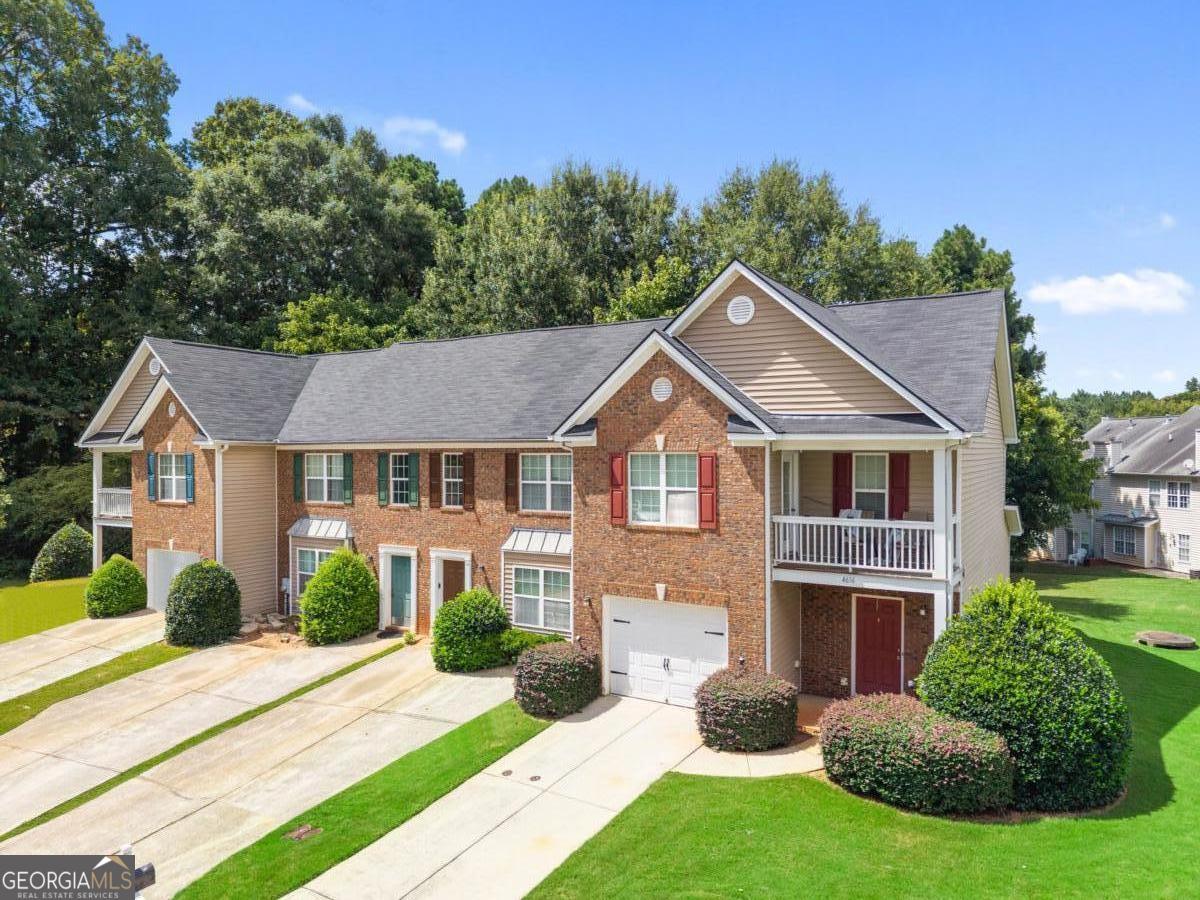 Looking for the perfect blend of comfort, convenience, and investment potential? This stunning 2-bedroom, 2.5-bath townhome checks all the boxes! Step inside to a warm and inviting layout with a spacious living area, a modern kitchen with ample cabinet space, and a cozy dining nook perfect for entertaining or relaxing nights in. Upstairs, you'll find two generously sized bedrooms, each with its own private bathroom - ideal for roommates, guests, or a home office setup. Enjoy parking for 2 vehicles, low-maintenance living, and a community that offers peace and accessibility.Located in a highly sought-after area, you're minutes from schools, shopping centers, parks, restaurants, major highways, and public transportation. this home is a prime opportunity you don't want to miss. It's currently generating $1,400 per month in rental income.