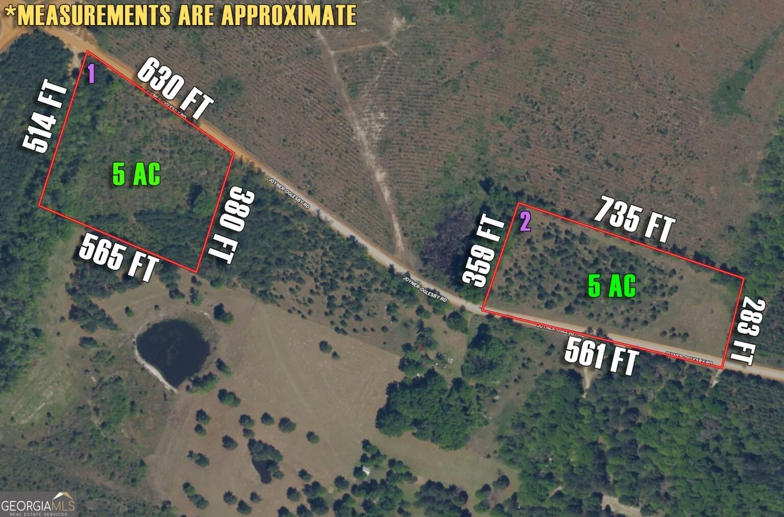 2340 Joyner Oglesby Rd.(lot 1) Rd, Sardis, GA, 30456