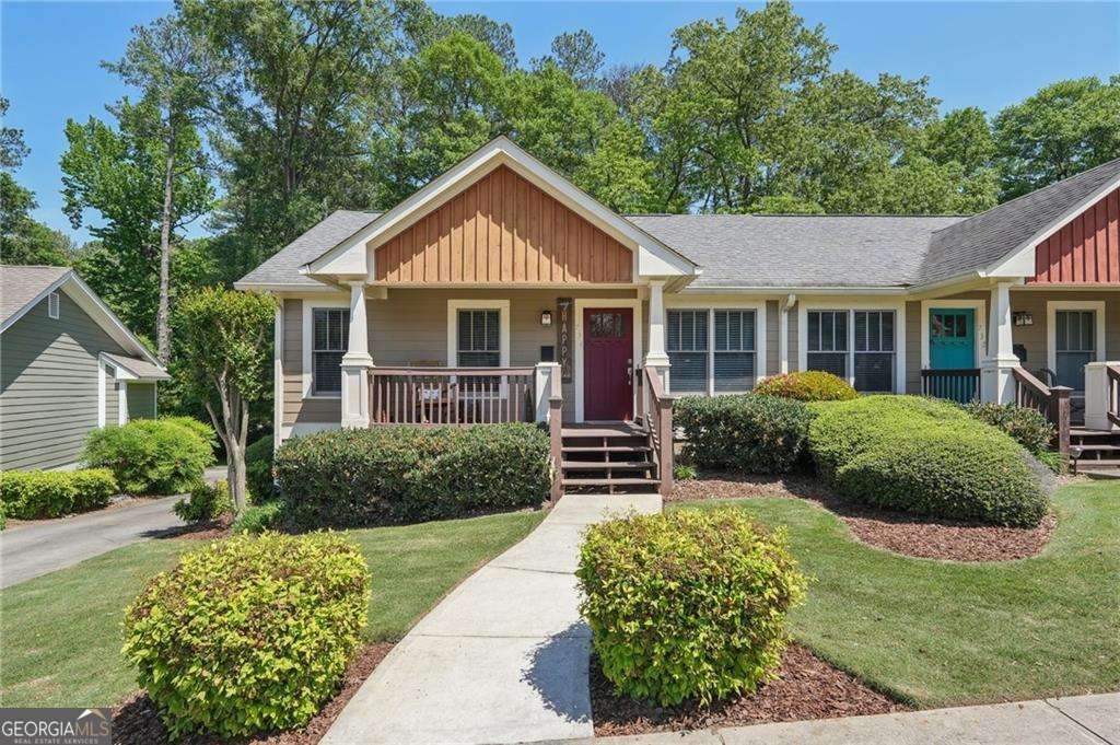 Modern Comfort Meets Marietta Charm Co Just Minutes from the Square! Welcome to 734 Frasier Circle a beautifully updated home tucked into a quiet neighborhood with unbeatable access to the energy and charm of Marietta Square. This home is packed with thoughtful upgrades that make it move-in ready and maintenance-friendly. Step inside to freshly painted interiors and beautifully resurfaced hardwood floors that flow through the main living spaces, including the updated kitchen Co featuring new granite countertops, custom soft-close cabinetry with sliding shelves, and a sleek stainless vent hood. Both bathrooms have been completely remodeled with stylish vanities, granite counters, and tiled bathroom flooring. Additional upgrades include brand-new high-efficiency HVAC system with an air purification unit and a new hot water heater professionally relocated to the crawl space Co which also includes a dehumidifier for year-round protection. Enjoy peaceful mornings on your back deck, and stress-free maintenance with installed gutter guards already in place. Whether you're a first-time buyer, investor, or simply looking to downsize in style, this gem combines quality finishes with a location that canCOt be beat. Come experience the perfect blend of comfort and convenience just minutes from Marietta Square!
