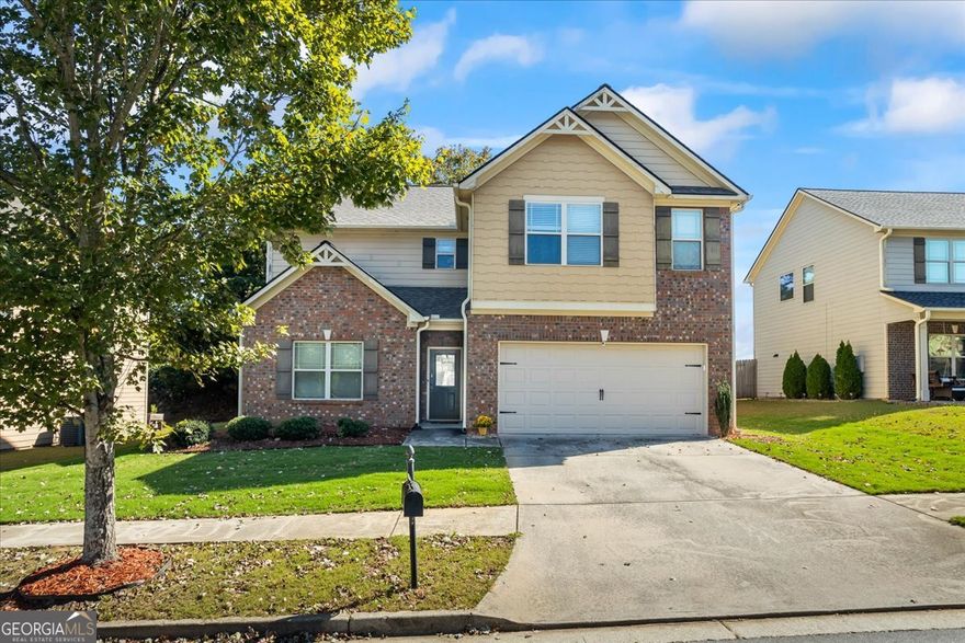 Olivia J. Price Real Estate Presents   Welcome home to this stunning 4-bedroom, 2.5-bathroom residence offering 2,478 square feet of comfortable elegance and modern living. Nestled in a quiet, well-kept community, this home perfectly balances style, space, and functionality.    Step inside to an inviting open floor plan featuring spacious living areas, beautiful natural light, and a kitchen with stainless steel appliances, granite countertops, and a large island perfect for gatherings. The family room flows effortlessly, creating the perfect setting for cozy nights or hosting guests.    A versatile room on the main floor provides the perfect space for a home office, bonus room, or play area - ideal for your lifestyle needs.    Upstairs, you'll find a luxurious owner's suite complete with a walk-in closet and a spa-inspired ensuite bathroom. Three additional bedrooms offer plenty of room for family, guests, or creative spaces.    Enjoy peaceful evenings in your private backyard, perfect for relaxing or entertaining. With its prime location near shopping, dining, and top-rated schools, this home truly has it all.