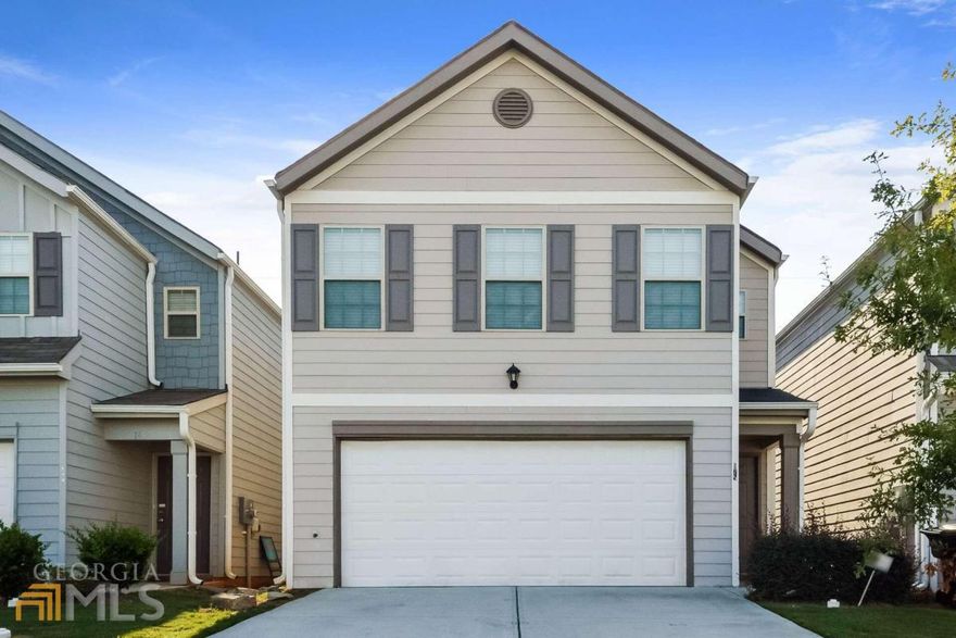 Prepare to fall in love with this 3 bedroom, 2.5 bathroom home, move-in ready for new residents. As you enter, you will be greeted by an abundance of natural light as it embraces the comfortable living space. The kitchen will be a delight to cook and entertain in, boasting matching appliances and ample counter space for meal prep. Relax in the stylish primary bedroom featuring a sizable closet and an en suite bathroom with dual vanity. Venture to the backyard to find an expansive patio for outdoor dining and relaxation. The two-car garage and long driveway for parking add every convenience. Our homes are going quickly, so don't delay and apply! Deposit determined by credit score. Applicant to verify school. Renter insurance is required. Landscaping and pest control are Tenant responsibilities. The property allows self-guided viewing without an appointment.