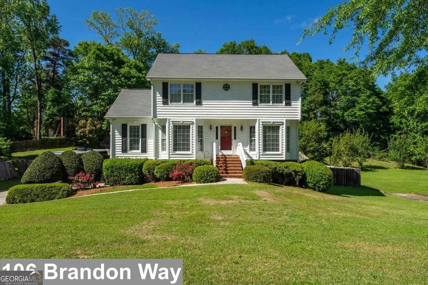 DON'T SETTLE FOR LESS WHILE PAYING MORE for new construction yet find yourself in desirable N Macon location in sought after Lane, Howard, Howard school district for only $100.77 a square foot - Drive right by those overpriced builder tract homes with no custom features or personality with cookie cutter exteriors and tiny interiors, less generously sized rooms and on smaller lots with prices starting at or above this beauty for under 1,400 sq ft with only 3 bedrooms and 2 baths and instead head over to this SUPER VALUE priced less while offering MORE - nearly 3,000 sq ft 4 bedrooms, 2.5 baths, 3 living areas & 2 dining areas with fully refreshed interior including low maintenance LVP flooring throughout first floor and terrace level, all new fresh interior paint and flooring, NEW granite counters, NEW plumbing fixtures, NEW stainless appliances, HUGE deck PLUS in ground pool! Flexible, functional floor plan - main level features both the formal living and dining rooms which have bay windows flooding these spaces with natural light while offering room for entertaining, kids playroom or schoolroom and more options! Head from dining room to kitchen to find gleaming granite counters, loads of natural light from another bay window to brighten up your work space as you prepare every day meals or holiday dinners using the new stainless appliances. Window over sink looks out over generously sized yard while open to casual dining area and easily accessible to keeping room with coffered ceiling, fireplace and built in bookcases. Oversized laundry room with cabinets and loads of room to create the pantry of your dreams! 3 bedrooms and 2 full baths on second level with another bedroom and living area on terrace level. Main bedroom is MASSIVE with *two* walk-in closets and bath offering granite vanity, garden tub and separate shower with dual showers. Oversized side entry garage with additional storage room on daylight, walk out terrace level offering space for multiple generation household to each have their own space. Your living space extends outdoors onto HUGE deck overlooking fenced backyard and separately fenced in ground pool for safety, security of kids and pets. Minutes away from golf, Wesleyan College Wal Mart, Kroger, Piedmont & Navicent, Mercer Law, Medical School & Undergrad PLUS enjoy nearby lifestyle improvements including the Ocmulgee Mounds National Historical Park, Bibb Sports Complex, Macon Coliseum and enjoy the scenic trails and waterfalls at Amerson River Park while conveniently located to I 75, 475 and I 16 for quick, easy travel to the coast, mountains and all of metro Atlanta while living affordably, comfortably in this like new with higher quality construction home. You won't need bottles of Gorilla Glue around the house as you'll find character here in established neighborhood featuring mature trees and landscaping with brick and stucco exteriors surrounding this property offering richer appeal and longer lasting quality in contrast to the cookie cutter fake stone and cheap composite board siding glued onto the unreasonably priced new homes with wallpaper like floor covering - make the smart investment by spending less while receiving more in the park like neighborhood surrounding 106 Brandon Way.