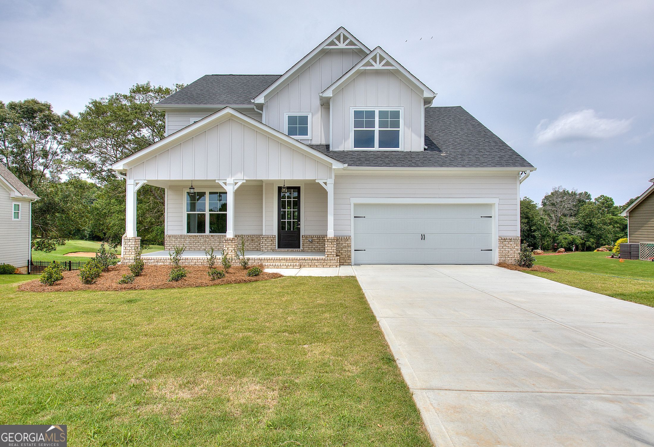 The Fairfield Plan - 2-Story Craftsman-Style Home on Basement with 4 bedrooms & 3.5 baths situated on a 2 Acre Cul-de-sac Homesite! This home welcomes you with a relaxing Rocking Chair Front Porch. As you enter, you will find an Open Concept layout featuring a Gourmet Chef-Inspired kitchen with entertaining island, 42" cabinetry, granite countertops, tiled backsplash, stainless appliances and walk-in pantry. Spacious dining area, family room with fireplace that leads to outside deck area, guest on main, full bath and powder room completes this level. Luxurious upper level Primary Suite with oversized tile shower with dual shower heads and bench, double vanities, and walk-in closet with access to laundry room, two spacious secondary bedrooms and hall bath with double sinks completes the upper level. An extended patio off the unfinished basement overlooks the backyard offering additional space for entertaining family and friends. Jasper County school system. Convenient to Covington, Conyers, McDonough and I-20. 100% Financing available. WOW!! For a Limited Time...Seller to contribute Up to $20k in Flex Cash and $1K Builder Deposit when Buyer uses a Preferred Lender. Listing contains actual and file photos. Call TODAY to schedule a tour.