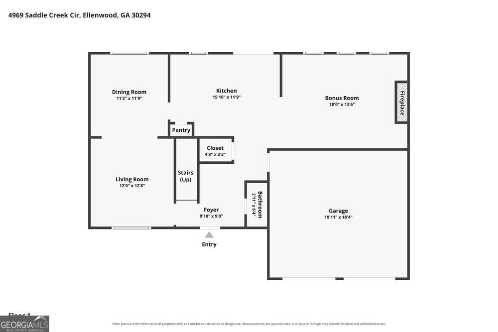 Photo of 4969 Saddle Creek Circle, Ellenwood, GA 30294 (MLS # 10873982)