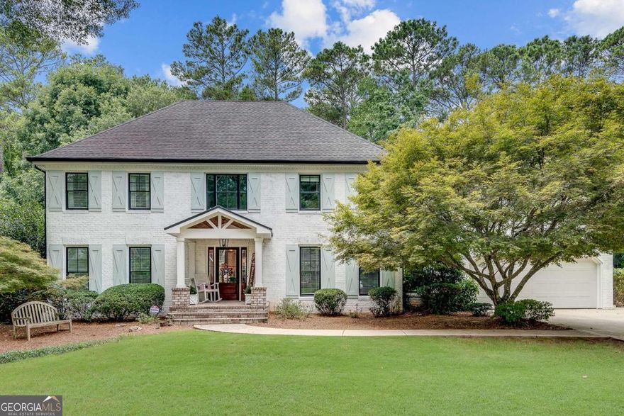 Welcome to this stunning, magazine worthy home in the very social, highly sought after neighborhood of North River Crossing. This completely updated home is just minutes from award winning schools, beautiful parks, a wide variety of restaurants, The Forum and Peachtree Corners Town Center. No expense was spared in the gorgeous updates to this home, and it shows! Some upgrades include - New paint, New Pella windows, New Hardi plank siding, Custom millwork throughout the home, new tankless water heater, and newer HVAC upstairs and in basement. New flooring in basement. New spray foam insulation. New Front door and patio. New sink going into the newly updated mudroom/laundry room. The back deck overlooks a beautiful level yard and is the perfect place for outdoor dining, relaxing and entertaining. Sitting on almost half an acre, this house is a DREAM!