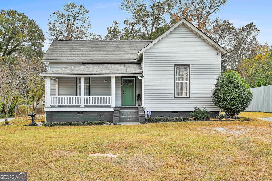 Charming Renovated Bungalow Minutes from Downtown Newnan! Welcome to this beautifully renovated 2 bedroom, 1 bath bungalow/cottage, offering the perfect mix of modern updates and timeless character. This cozy home features fresh new paint, stylish finishes, and an inviting layout designed for comfort and simplicity. Step inside to find bright living spaces filled with natural light, creating a warm and welcoming atmosphere. The kitchen offers functionality and charm, with features ready for your personal touch. Both bedrooms are comfortably sized, perfect for family, guests, or a home office. Outside, enjoy a spacious fenced backyard - ideal for pets, gardening, or relaxing with friends and family. Whether you're hosting a cookout or enjoying a quiet evening under the stars, this backyard offers endless possibilities. Located just minutes from downtown Newnan, I-85, local shopping, and amenities, this move-in ready home combines convenience, comfort, and classic style. Don't miss your chance to own this adorable Newnan cottage - perfect for first-time buyers, downsizers, or anyone looking for easy living in a fantastic location! Call The Charles Davis Team to get more information and schedule a showing!