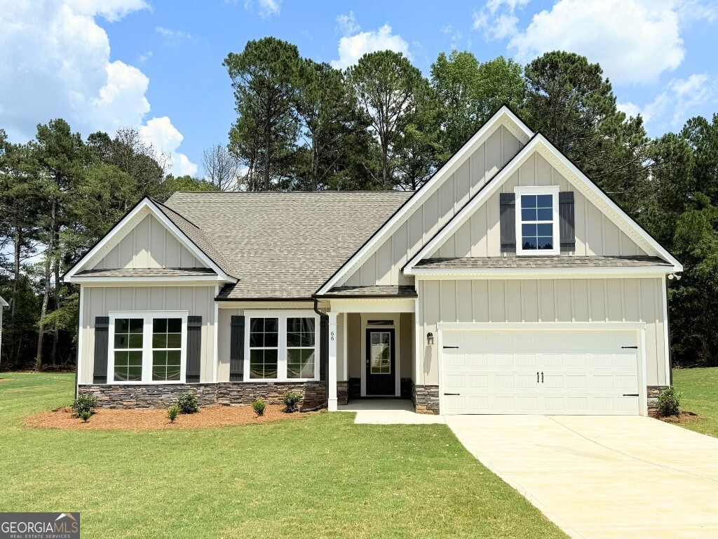 The Blackburn plan built by My Home Communities! Quick Move-In! This beautiful 3-bed, 2.5-bath ranch home on 0.61 acres offers plenty of privacy in Winder within minutes to Athens and easy access to US-29! The main floor features an open-styled kitchen overlooking the family room and dining/breakfast area. Throughout the main floor, enjoy desirable features such as granite countertops, LVP throughout main, stainless steel appliances, 36" soft-close cabinets, 9ft ceilings, and more. Large primary suite includes double-tray ceiling, dual vanity, large tile shower, and large walk-in closet. Additionally, the main floor features a laundry room, a secondary bedroom with a vaulted ceiling, a generously sized secondary bedroom, half bath, and a full secondary bath. Schedule an appointment for a showing today! Inquire about up to $5,000 towards closing costs OR rate buy-down options with binding contract by 06/30/2025 and use of the seller's preferred lender, MHC Mortgage. *Secondary photos and Matterport tour are an example of the floor plan and not of the actual listing*