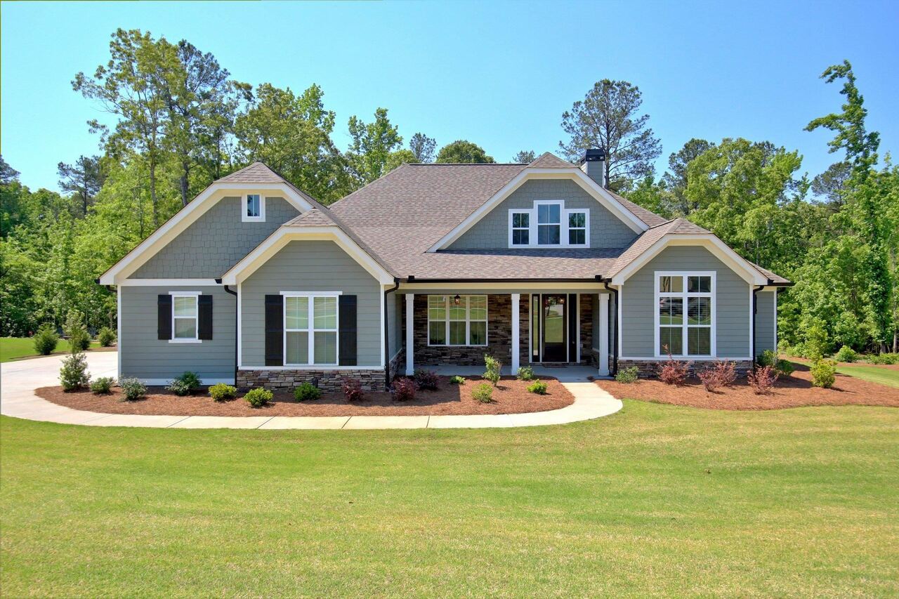 Gorgeous, Like New, Craftsman Style Ranch Home in an Amazing Recreation Based Community - The Canoe Club! Throughout this beautiful open home you will find amazing upgrades such as custom cabinetry, tile floors, wide hardwood planks, upgraded light fixtures, large 8 ft. door openings, high and trey ceilings, crown molding, wainscoting, extra shelving, walk in pantry and extra large garage! In the master bath there is a separate shower and tub, tiled flooring, double vanity, and walk in closet! Head outside to the gameday porch wired and ready for a TV. You will find all this and MORE! The amenities also include tennis, a pool, 24 hour fitness center, and 2 lakes for Fishing, Kayaking, and Canoeing! You do not want to miss out on this one! Call today to take a closer look and we will help you Move with Confidence!