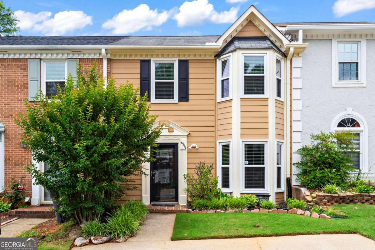 Welcome to your own little slice of Acworth! This charming fee simple townhome is more than just a great value, it is a lifestyle. With 2 master bedrooms (each with their own ensuite bath and double closets - including walk-ins) this layout is perfect for roommates, guests or anyone that wants a little space of their own. On the main floor enjoy a functional floor plan with a great flow, a screened in back porch made to enjoy morning coffee, and a fenced courtyard style backyard that gives garden vibes. Bonus: you are steps away from the community tennis courts and pool so you can be ready to enjoy the Georgia Summer! You are only a 10 minute walk to Logan Farm Park where concerts, farmers markets and festivals bring the community to life. Or head down the street to downtown Acworth or Acworth Beach. This townhome is close to shopping, restaurants, I-75 and much more! There is a ton of storage (built-in under the stair storage plus a large storage room off the screened in porch), the washer and dryer will remain and even a stair lift can remain if you want it. If you are looking to enjoy all Acworth has to offer, this is the townhome you have been waiting for!