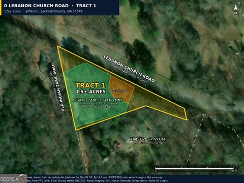 Photo of 0 Lebanon Church Road #TRACT 1, Jefferson, GA 30549 (MLS # 10868471)