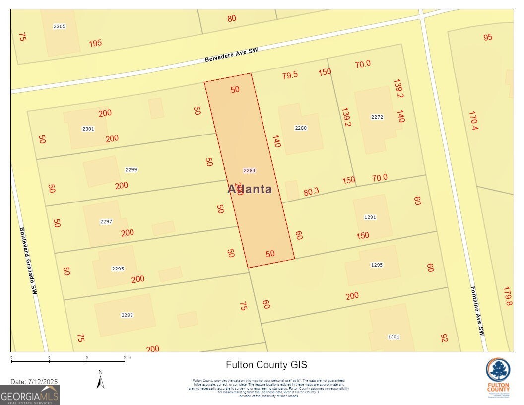 Good opportunity to build in Cascade Heights area of West End. Level 50 x 200 rectangular lot with great topography. Zoned R4. Mostly clear and ready for your building plans. Easy access to downtown, West End attractions, I-285, I-20, and Atlanta airport. No survey available. Buyers should research and confirm zoning details.