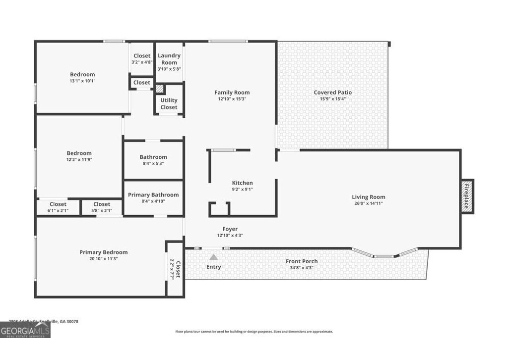 Photo of 2808 Adella Court, Snellville, GA 30078 (MLS # 10654881)