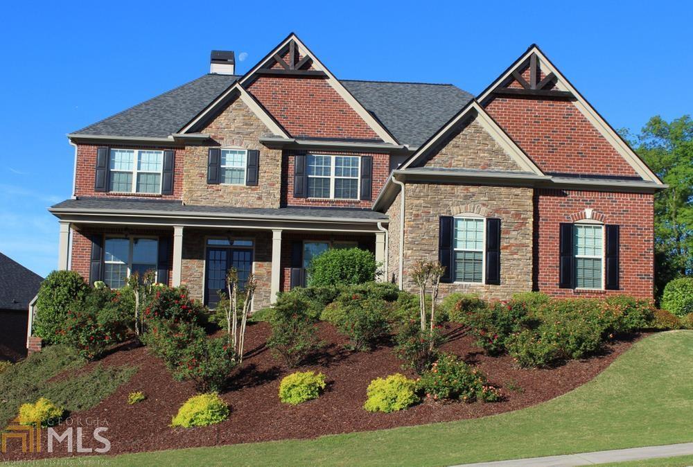 Home located in newest section of Ashebrooke with long range views of Buckhead sits on quiet street, next to cul-de-sac and features 6 bed, 6 bath, 3 fireplaces, & attached 3 car garage. 2-story foyer flanked by private office & formal dining room. 2-story great room has 20ft wall of windows and flows into kitchen with huge island, stainless steel appliances, & large pantry, all open to fireside keeping room that overlooks deck & landscaped backyard. Guest suite with full private bathroom complete main level. Oversized master suite with huge bathroom, complete with tub, frameless shower with dual shower heads, & oversized dream closet as well as 3 secondary bedrooms with walk-in closets & attached bathrooms complete the upstairs. Finished & permitted basement has full daylight windows, huge rec room, & full kitchen, including dishwasher, range, & microwave. Basement also has a fireplace, custom barn wood walls, bedroom, full bathroom, media room, & 2 storage areas. Agents protected.
