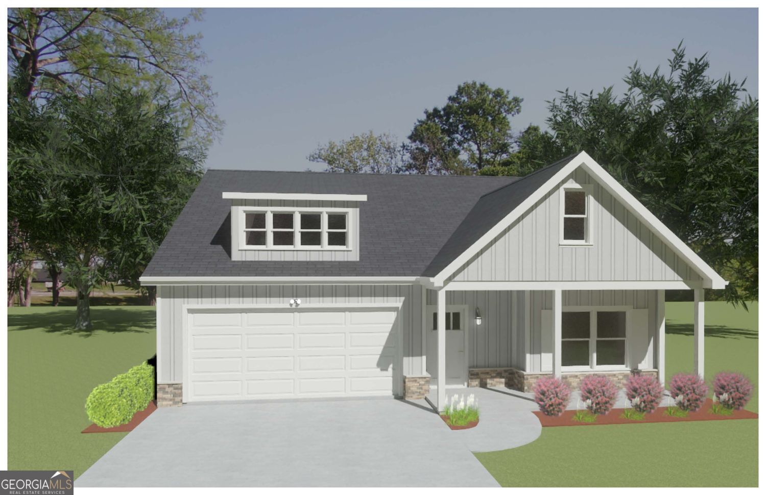 HOME-TO-BE-BUILT. Discover the Chitwood floor plan by A&R Homes, a stunning new construction home in North Georgia that blends modern style with functional living. Featuring 3 bedrooms, 2 bathrooms, and an open-concept design, this home is perfect for families, first-time buyers, or anyone seeking comfort and convenience. The spacious chef's kitchen with granite countertops, stainless steel appliances, and a large island flows seamlessly into the dining area and bright family room, creating the ideal space for entertaining. The luxurious owner's suite offers a spa-inspired bathroom and walk-in closet, while secondary bedrooms provide flexibility for guests, kids, or a home office. Additional highlights include a covered back patio, perfect for outdoor living, and a 2-car garage with extra storage space. Built with quality craftsmanship, energy-efficient features, and timeless design, the Chitwood floor plan delivers everything today's homebuyers are looking for. Don't miss your chance to own a beautiful new construction home in a desirable North Georgia community. Completed photos are stock photos.