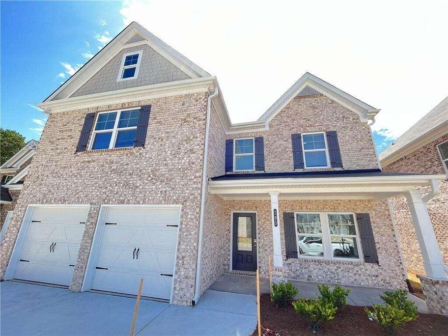 This Denmark is a 5 bedroom and 3 bath beautiful home and is loaded with open space. Located in the perfect spot across from the LAKE, the kitchen boasts granite counter-tops, subway tiles and stainless steel appliances - microwave, dishwasher and cook-top range with view to the family room. An inviting fireplace for those cold winter nights. Huge secondary bedrooms with walk in closets and an oversized master suite to come home to after a long day. This home is in a community with a dog park, swimming pool, lake and walking trails. Not to mention the restaurants, shops and upscale stores within walking distance and minutes from your new home. Stop by to see us soon. FINAL OPPORTUNITY! Don't miss this one. We are over 90% sold!!