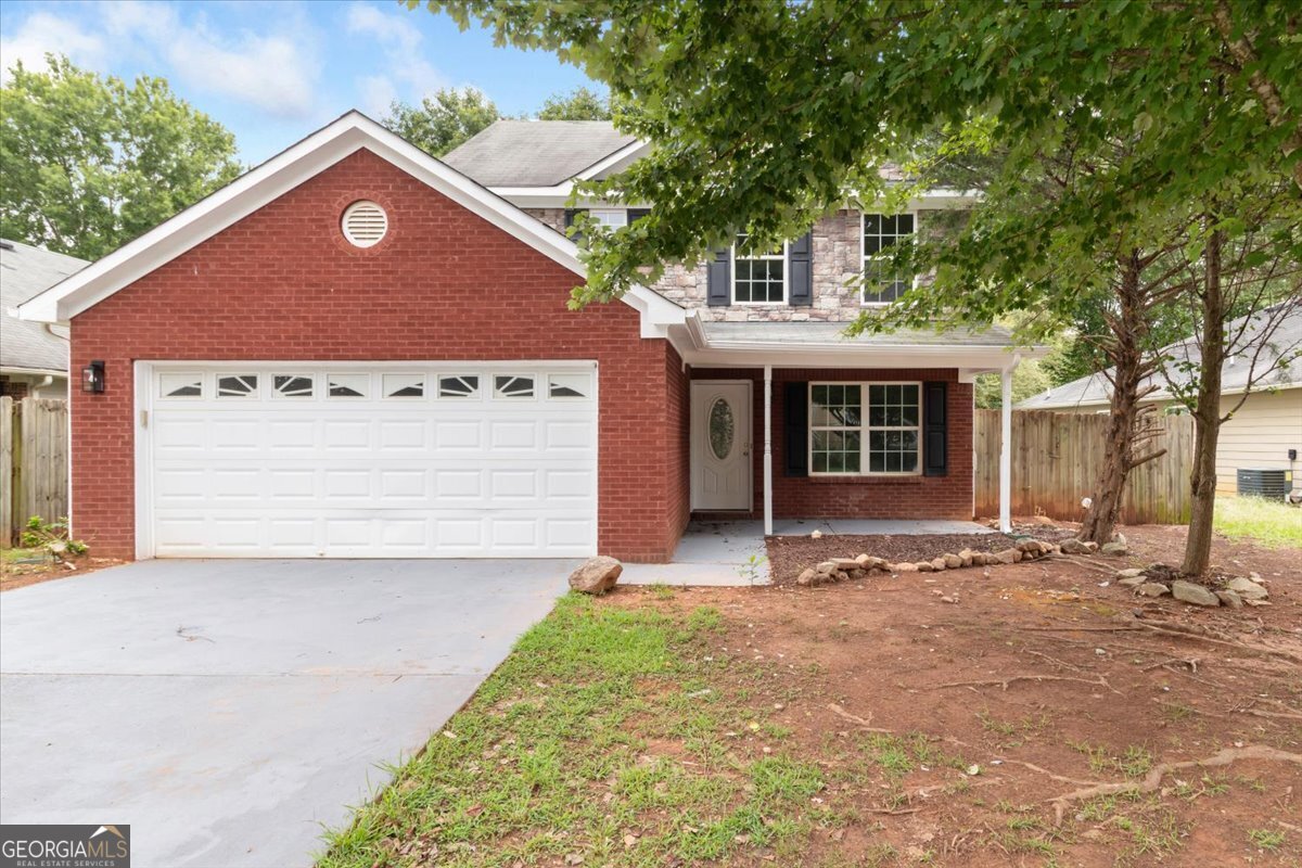 Awesome Home For Sale! Come check out this charming 2-story traditional beauty in the heart of McDonough! With its classic brick-front exterior and inviting curb appeal, this 3-bedroom, 3-bathroom home perfectly blends comfort and style. Step inside to discover bright, open living spaces, a spacious kitchen with plenty of cabinetry, and a cozy dining area ideal for family gatherings or entertaining friends. Upstairs, you'll find three generously sized bedrooms, including a serene owner's suite with an en-suite bath for added privacy. Enjoy the ease of low-maintenance living with a manageable .16-acre lot, ideal for relaxing weekends or casual outdoor get-togethers. Located just minutes from shopping, dining, and top-rated schools, this move-in-ready home offers the perfect mix of suburban comfort and city convenience. Don't miss your chance to make this beautiful McDonough home yours-schedule your tour today!