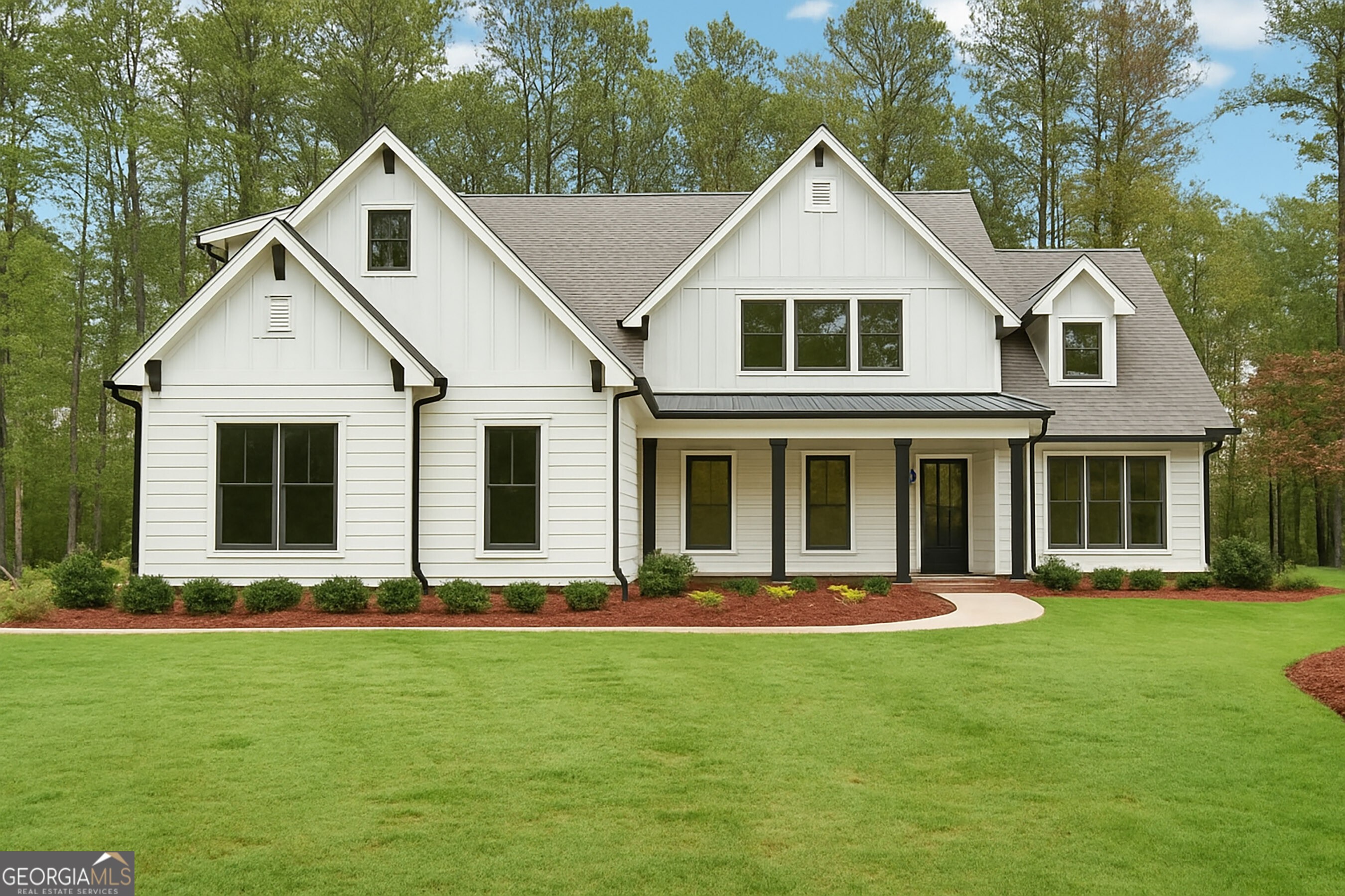 Back on the market and ready to close! This brand new home in the world class neighborhood Harbor Club! This coveted gated/golf neighborhood is located on Lake Oconee. Enjoy the panoramic golf views as you relax after a day of golfing or boating on the covered patio with a fireplace! Enter the home and take in the stunning view through the two story windows in the great room, boasting cedar wrapped beams and another fireplace. You will love cooking at home in the luxurious kitchen with professional appliances, custom cabinets, quartz countertops, and a huge walk in pantry! Holidays will be a hit with the abundance of dining space with the large dining room and a breakfast room off of the kitchen. The owners suite is located on the main level with a beautiful golf view and an incredible bath with a stepless and frameless shower, double sink vanities and a free standing tub! Don't miss the additional bedroom on the main level that can also be used as a home office and laundry room with lots of cabinet space. Upstairs you will find three spacious bedrooms, two baths and a large bonus room. This unbeatable location is very close to the community clubhouse and restaurants. Harbor Club is is a desirable place to live with golf, tennis, swim, social clubs, private restaurant, marina, and just minutes to shops, Publix and popular restaurants. Golf memberships are available. Located just an hour from the Atlanta airport! All photos are of this home and it is finished!