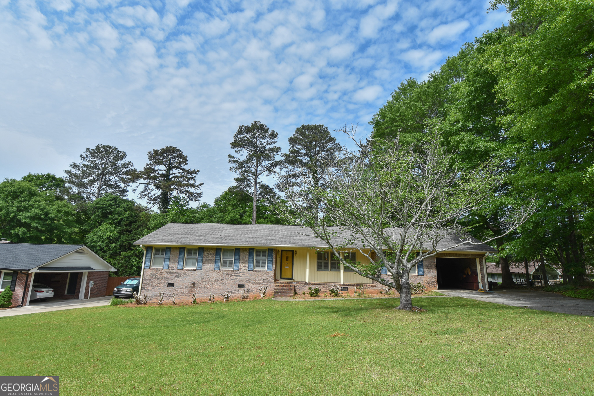 Charming 4-Bedroom Brick Ranch with Community Lake Access! Welcome to this classic all-brick ranch home offering 4 spacious bedrooms and 2 full bathrooms, nestled on a peaceful lot with community lake access. Built in 1977, this well-maintained home blends timeless charm with everyday comfort. Step inside to find a functional layout with a cozy living area, a bright kitchen ready for your personal touch, and plenty of space for family or guests. Outside, enjoy the fully fenced backyard-perfect for kids, pets, or weekend barbecues-and a convenient one-car garage. Best of all, this property includes access to lake Louise, ideal for fishing, kayaking, or simply soaking up the serene surroundings. Whether you're looking for a primary residence or a weekend retreat, this home offers a rare opportunity to enjoy peaceful living with water access. Don't miss your chance to own this hidden gem-schedule your showing today!