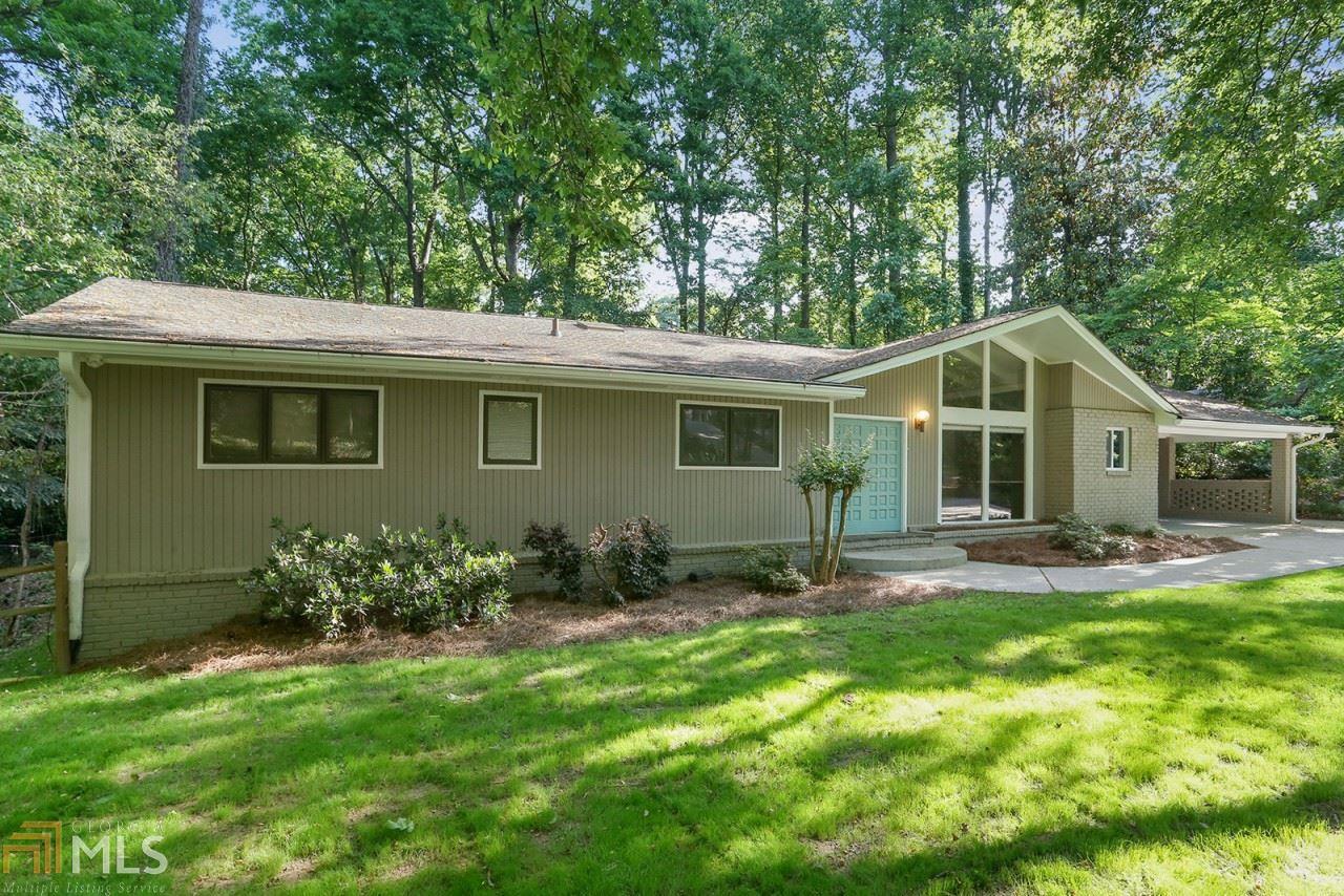 Fully renovated, executive rental in a quiet neighborhood cul-de-sac. Ranch home with finished terrace level & large, private lot + 2 car covered carport parking! Brand new kitchen, baths, paint, lighting & floors. Dual sliding doors to backyard & patio is great for grilling out and enjoying the backyard. Vault ceilings + large great room & kitchen space open to dining. Basement offers bed/bath suite, rec room, office, storage & large laundry room. Convenient ITP location offers easy access to shopping, dining, grocery, 285, 400, Buckhead, Pill Hill, etc.