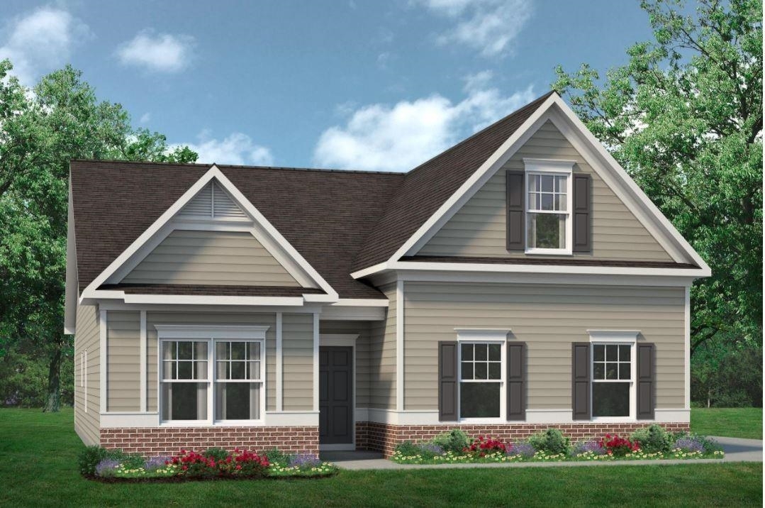 Move in ready September2021! The Bayfield plan. This home is under Construction and will delight it's new owner with its enormous second-floor bonus room. Unexpected luxuries on the main level include an open kitchen concept, - open to the great room, a covered patio and Owner's on main with a Garden tub and dual vanities. The second story features a bonus room and full bath. Pictures are representative of plan and not of the actual home being built.