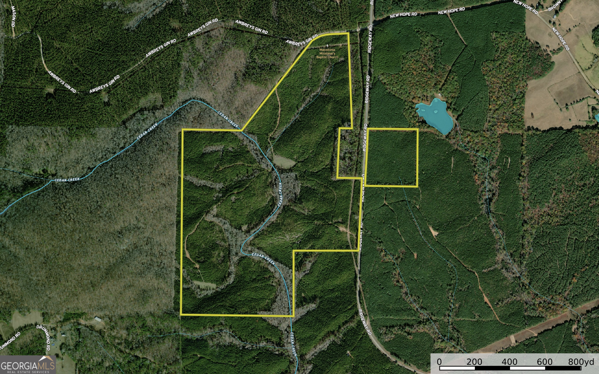 257 +/- Acres on Ridgeway Road