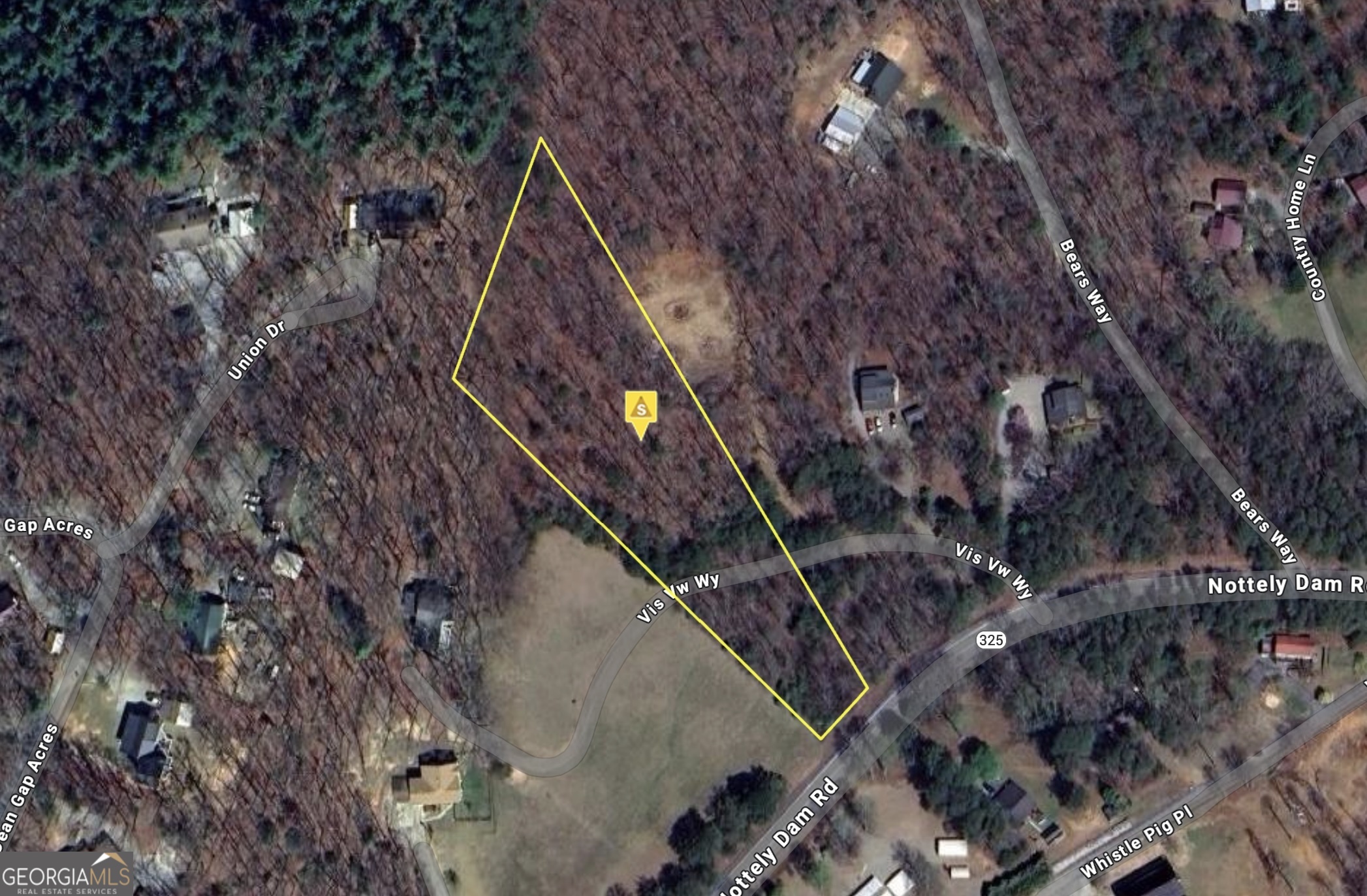 Discover the perfect blend of seclusion and convenience with this 2.11-acre vacant lot located in scenic Union County, GA, just off HWY 515 for easy access. Nestled only 6 minutes from Nottely Lake and the Jack's Creek Boat Ramp offering spacious parking for boaters and anglers this property provides seasonal mountain views and a peaceful setting ideal for your dream retreat. While there's no power currently at the site, a well is already in place, giving you a head start on development. Enjoy proximity to vineyards, the Appalachian Trail, Harrah's Cherokee Casino, and nearby towns including Blue Ridge, Young Harris, Hiawassee, and Murphy, NC. Listing is for land only and sold As Is. Please note: street addresses are for listing purposes only; the property will be assigned an official address upon improvement. Whether you're looking to build, invest, or simply escape to nature, this property offers a rare opportunity to create your own piece of mountain paradise. I MAKE IT MY POLICY TO PUT ALL KNOWN INFORMATION ABOUT EACH LOT IN THE WRITE UP DETAILS, SO IF YOU DON'T SEE THE ANSWER YOU'RE LOOKING FOR , PLEASE CONTACT THE COUNTY TO GATHER INFORMATION.PLEASE UNDERSTAND WHEN BUYING OR SELLING VACANT/RAW LAND THIS IS USUALLY THE CASE. THE LISTING AGENT DOES NOT GUARANTEE THE ACCURACY OF THE INFORMATION IN THIS LISTING AND IS TO BE HELD HARMLESS OF ANY MISREPRESENTATION. BUYERS ARE ENCOURAGED TO DO THEIR OWN DUE DILIGENCE TO MAKE SURE THE LOT IS A GOOD FIT. SELLERS HAVE STATED THAT THEY WISH TO SELECT THE TITLE AGENCY FOR CLOSING. THEY ARE WILLING TO COVER THAT COST AT CLOSING. THANK YOU FOR LOOKING. THIS IS A FLAT FEE LIMITED-SERVICE LISTING.