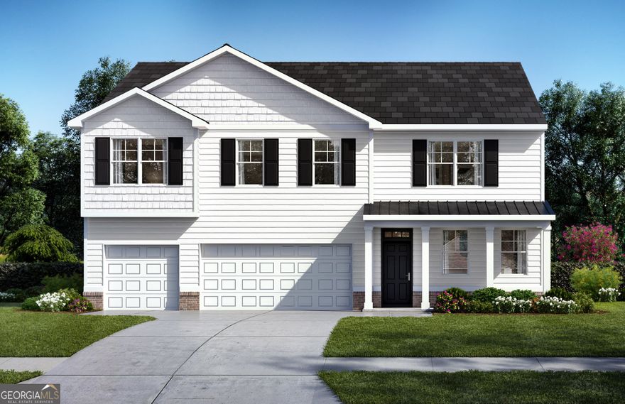 ***CLOSE IN 30 DAYS*** RECEIVE SPECIAL INTEREST RATES! UP TO 12K TOWARDS CLOSING COSTS W/PREFERRED LENDER! 0 DOWN PAYMENT OPPORTUNITY WITH USDA ELIGIBILITY! TENNIS COMMUNITY, MINUTES FROM I-75, DINING AND SHOPPING!  The highly sought after MANSFIELD PLAN is the perfect blend of functionality and everyday living. This stunning 5 bedroom with 4.5 bath home offers that features that everyone can enjoy. PROPERTY HIGHLIGHTS: Expansive living space, 3481 sq ft of modern elegance, oversized loft, guest suite on the main floor, covered patio and a 3 car garage! The main level welcomes you with 9ft ceilings and large windows that ensure lots of natural light. The open kitchen and family room makes entertaining a breeze especially when combined with the large butler's island, sleek cabinetry, stainless steel appliances and gas range. Your guest will be quite comfortable with the ensuite on the main. Upstairs boast a gracious sized master suite that features a luxurious bathroom with a double vanity, a separate tub and shower, and a large walk-in closet. A flexible loft space and three additional bedrooms, one with its own full bathroom, and two additional bedrooms and ample walk in closet space that ensures comfort and privacy for family or guests. This home is equipped with SMART HOME Technology that you can control from your mobile phone, main panel or Alexa dot.    Photos used for illustrative purposes and do not depict actual home.