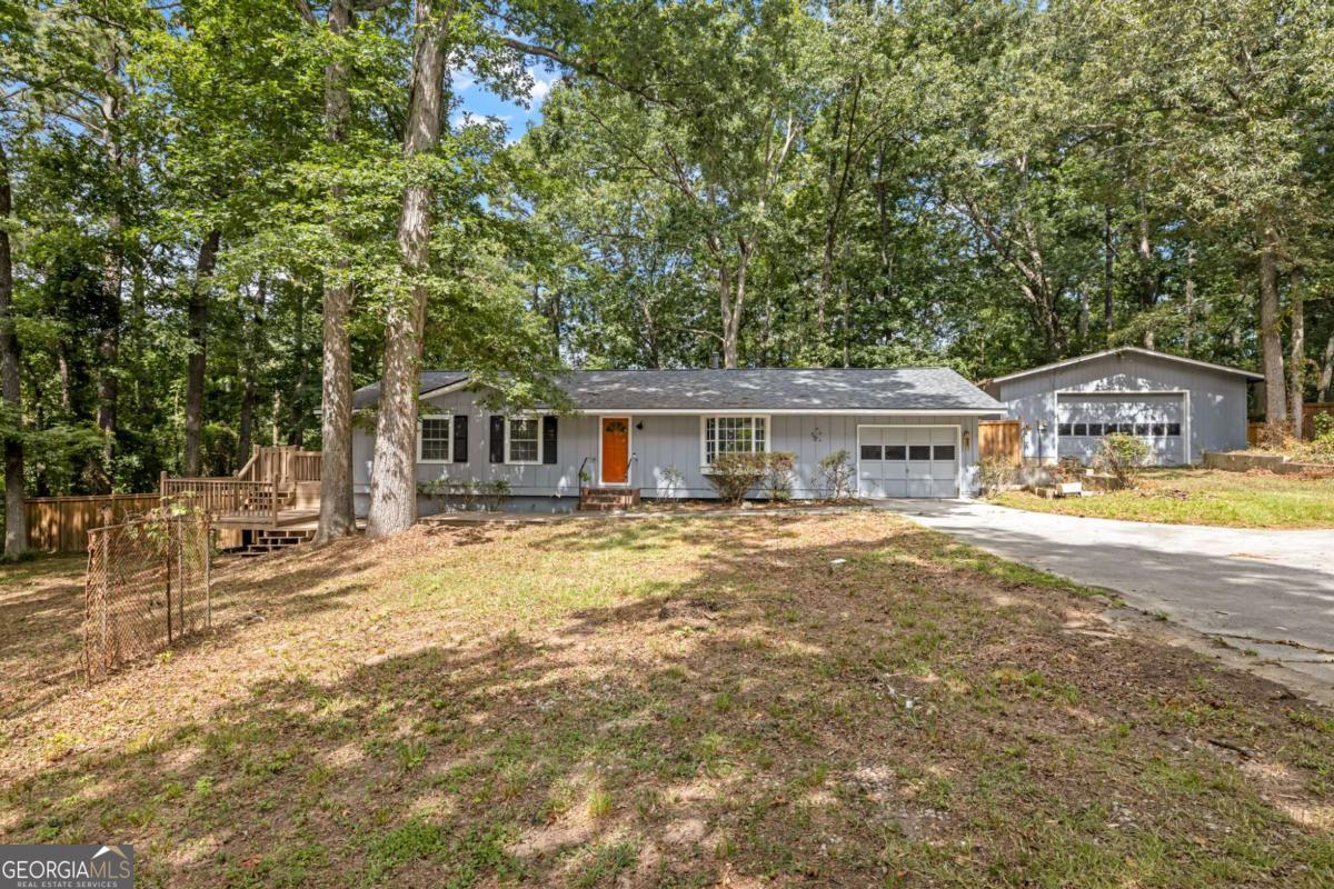 Rare opportunity to own a ranch home on an oversized lot. Freshly painted and remodeled kitchen this house is for the person who likes nature but doesn't want to sacrifice a modern look. One acre lot features an oversized detached garage sitting at 30x31 feet and operating on its own power source. This detached garage makes the perfect worksop or could easily be a full blown business. It doesn't stop there, this property is full of structures to keep you busy with animals, welding, storage for your toys, or even an AirB and B potential. The possibilities are endless.