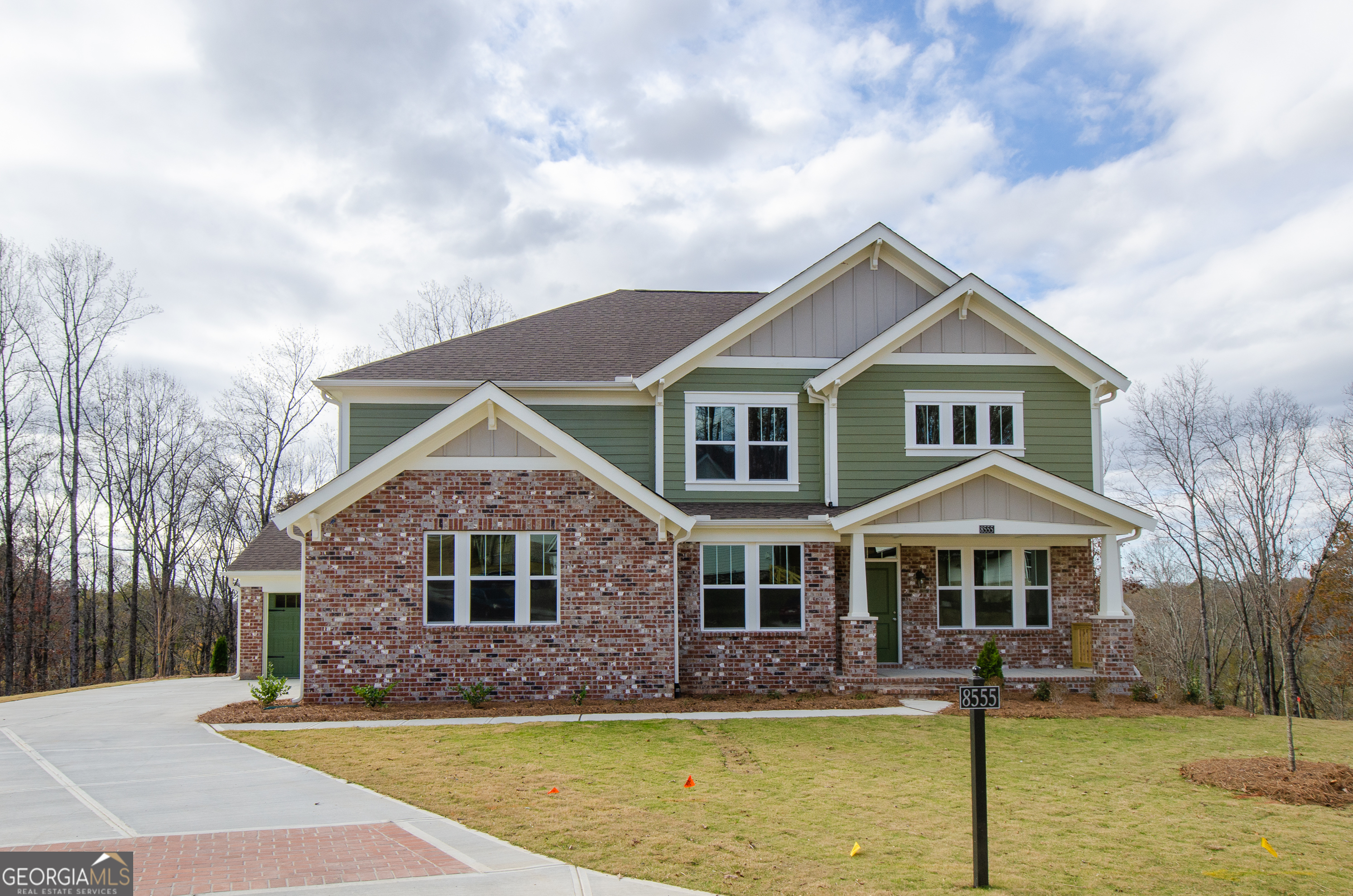 Brand New Construction NEVER LIVED IN 4 Bed 4 Bath Home By Fischer Homes In River Rock! Grandin Plan With A Three Car Garage! Property Backs Up To Eagle's Beak Park And The Etowah River (No One Will Ever Build Behind)! There Is No Other Home In The Community Like This One! Over 300K In Additions! Complete List Of Upgrades Available. Welcome Inside To Real Hardwood Floors And Calming Neutral Shades Complimented With Natural Lighting From Floor To Ceiling Windows Overlooking The Gorgeous Wooded Terrain. There Is A Private Study With Double Doors On The Main Level. The Kitchen Boasts A HUGE 8.7 By 5.3 Foot Island, Upgraded Cabinetry, Appliances, Pantry And A Useful Mudroom. Upstairs, There Are Two Large Bedrooms That Share An Upgraded Bath And Another Bedroom With An Ensuite Customized Bath. The Master Suite Also Has All Upgraded Cabinetry And Fixtures Connecting To A Large Walk In Closet. The Laundry Room Is Also Upstairs And Comes With A Sink. The Unfinished Basement Awaits Your Finishing Touches! Award Winning And Sought After Matt Elementary School, Liberty Middle School And North Forsyth High School!