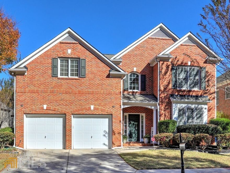 Well maintained home in sought-after Hamilton Grove. Guest suite or office on main. Inviting 2-story family room with fireplace and wall of windows overlooking the private backyard. Chef's kitchen offers plenty of cabinets, stainless steel appliances, backsplash and vent hood that vents to the outside. Formal living and dining rooms complete the open concept on the main level. Upstairs huge master suite features a sitting room, oversized walk-in closet and spa-like master bath room with garden tub, separate shower and separate sinks. One of the secondary bedrooms has an en-suite bath room. Two additional bedrooms share a tiled bathroom. Ceiling fans in all the bedrooms. Enjoy your privacy on the oversized concrete patio, professional landscaping and fenced yard. Community offers gazebo, pool and play ground. Minutes to I-75, shopping, restaurants, downtown Marietta. Excellent schools with IB program.