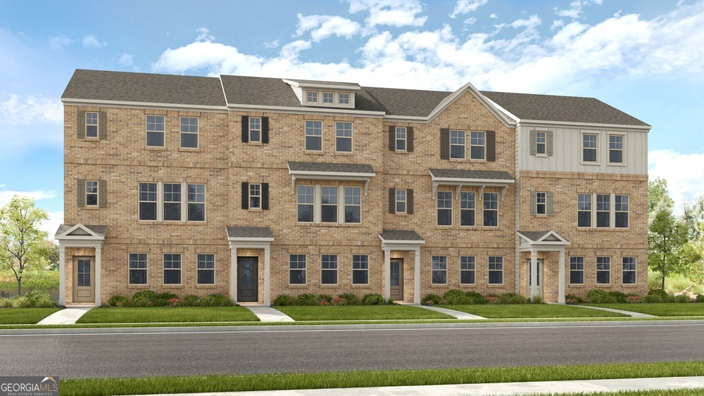 New Construction - Ready Now! Built by America's Most Trusted Homebuilder. Welcome to the Oconee at 217 Lytham Drive SE in Somerset at Veterans Memorial! This beautifully designed new three-story townhome combines comfort, style, and thoughtful functionality across every level. On the first floor, a private secondary bedroom with an en-suite bath offers the perfect retreat for guests or a quiet home office. The main level features an open-concept layout where the kitchen flows seamlessly into the dining area and spacious great room, with direct access to an oversized deck, ideal for outdoor dining or relaxing in the fresh air. Upstairs, the luxurious primary suite includes a dual sink vanity, a large shower, and an expansive walk-in closet. An additional secondary bedroom with its own bath and walk-in closet adds even more flexibility and a convenient laundry room completes the top floor. With an attached two-car garage and plenty of storage, this home is designed for the way you live today. With I-285 close by, it's a straight shot to the best of Atlanta, just 20 miles to Downtown, the airport, and Midtown, and 30 miles from Buckhead. Your weekends will be booked! Immerse yourself in Midtown's cultural scene, indulge in Buckhead's upscale shopping and dining, or catch a flight with ease. Photos are for representative purposes only. MLS#10600463