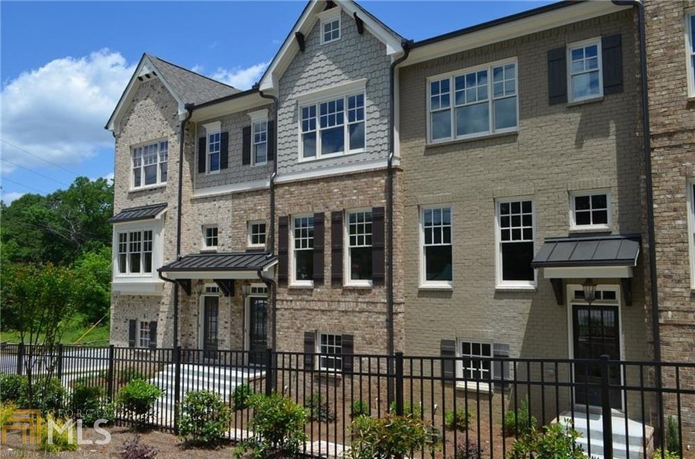 Chastain Preserve is a newer Rockhaven Homes Community. This gorgeous townhome has an amazing location, walk to Chastain Park. Just minutes(less than a mile) to the upscale shops and restaurants of Buckhead. The gourmet kitchen has custom cabinets to the ceiling, professional series KitchenAid appliances, & exotic granite countertops, exquisite moldings, 10' ceilings, luxurious owners suites, and a beautiful view of the Blue Heron Nature Preserve. Lease rate includes gas, water, electric, basic cable, and trash. Additional fee for short-term(min. 6 months).