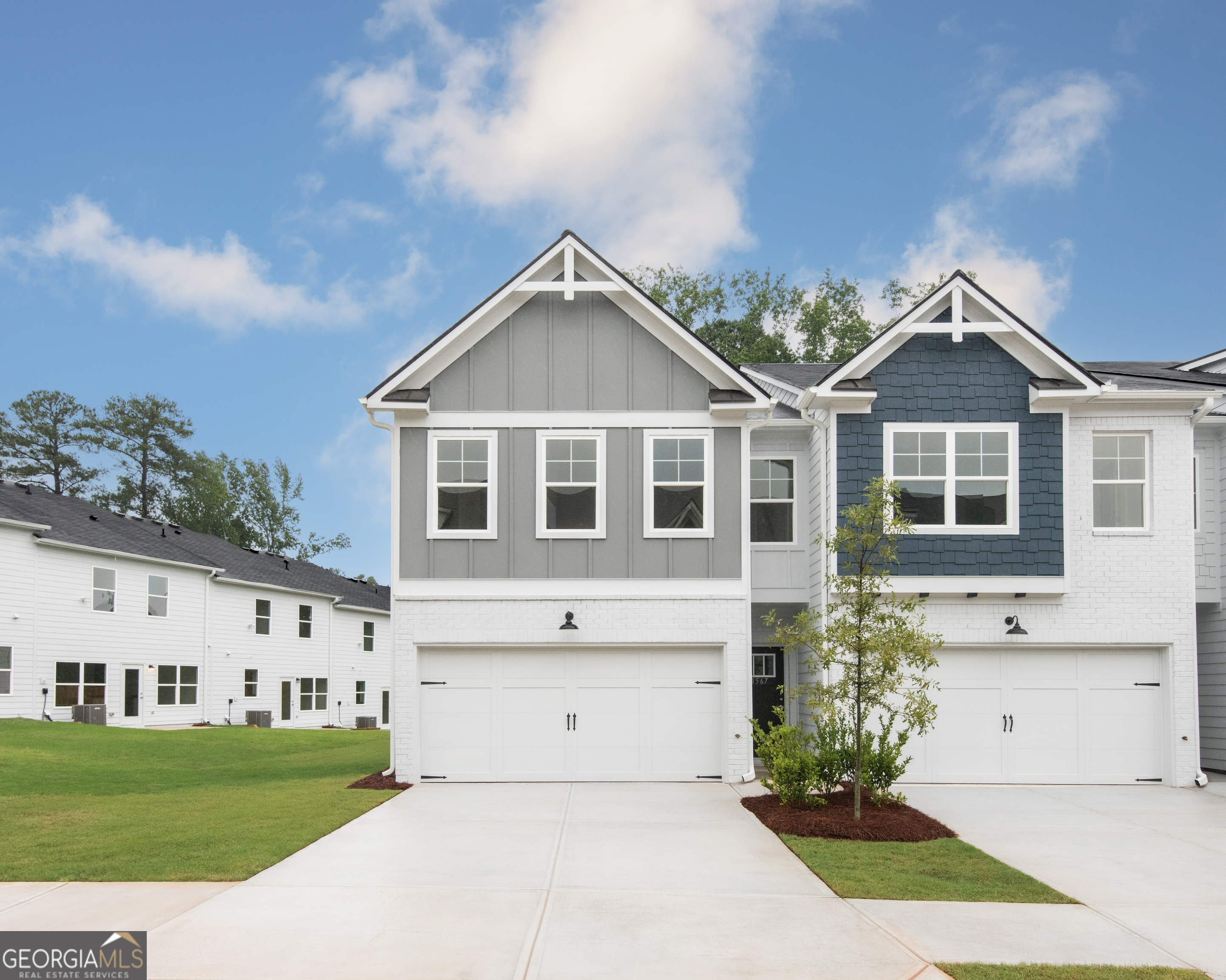 New Maintenance Free Community Located in Conyers with Convenient Access to I-20 for Quick and Easy Routes to Downtown and Hartsfield Airport. Our Beautiful Linton Floorplan Offers 3 Bedrooms and 2.5 Bath with Front Entry 2 Car Garage and 2 Car Driveway, Private Fenced in Backyard with Concrete Rear Patio. Enjoy a Gourmet Kitchen with Oven, Stove, Microwave, and Dishwasher Appliances Included, White Cabinets, Walk-in Pantry, Dining Room Overlooking Family Room. Upstairs Sports Two Large Secondary Bedrooms, Laundry Closet, Inviting Owner's Suite with Tray Ceilings, Sitting Area, Walk-in Closet, Raised Vanity with Dual Sinks, and Relaxing Garden Tub with Separate Shower. **Pictures are of Similar Staged Model Home Layout** Home is Move-in Ready. Receive Seller Incentives of up to $10K FLEX CASH That Can Be Used Towards Closing Costs, First Year HOA Paid, Rate Buydown, or Appliance Packages in Addition to Permanent Rate Buydown to as Low as 4.99%* FHA/VA Fixed Interest Rate if Closing Before October 10th 2025 with Preferred Lender BankSouth Mortgage. See Agent Alex Jenkins and Peaches Watson for More Details and Availability. Directions on Google Maps - Type in Old Salem Crossing by Rocklyn Homes.