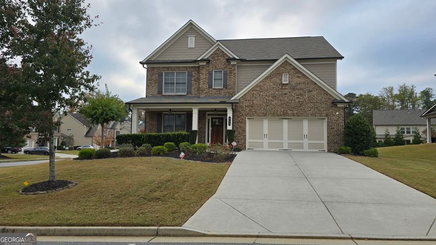 Beautiful house with lots of upgrades, huge 0.4 acre corner lot, hardwood floors in the entire house, top Forsyth schools, Denmark High school, big kitchen Island, Close to GA 400, Collection mall and all the shopping, East facing, all the bedrooms have attached bathroom