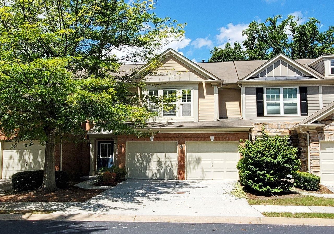 Luxury Two Story Townhome in Smyrna with Private Wooded View, located just outside I-285 off South Cobb Drive/Oakdale. Super Convenient Location close to Shopping, Interstate and Restaurants. Fresh Neutral Paint throughout. Beautiful Hardwood Floors on Main Level. Desirable Open Floorplan with Spacious Great Room with Cozy Fireplace. Gourmet Kitchen with Upgraded Maple Cabinets, Corian Counters ,Tile Backsplash, Sleek Black Kitchen Appliances (Gas Oven/Stove). Oversized Master Suite with Walk-In Closet and Garden Tub, Large Secondary Bedrooms. Back Patio for Grilling, Entertaining and enjoying the Sunset. 2-Car Garage. Friendly Community with Swimming Pool. Direct Access to Nickajack Park with new Playground and Lighted Tennis Courts. Minutes from Truist Park/The Battery, Buckhead, Midtown, Perimeter and 15 minutes to Airport. Welcome Home!