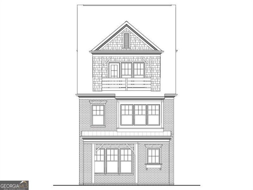 The Barrington Plan by JW Collection founded by John Wieland! Elevator & golf cart garage included. This new plan is a stunning townhome with exqusite John Wieland features. Situated on a lot with breathtaking views atop the 4th story walk out sky terrace.  This home has wonderful living space for all your entertaining needs. Large and open with lots of windows! The kitchen has beautiful cabinets that go all the way to the top of the 10' ceilings.  And EVERY cabinet in this home is soft close! The island is spacious and comes equipped with a double trash pullout, sink, and dishwasher. Of course there are lots of beautiful quartz countertops and cabinets to choose from.  You will meet with our JWC designers to personalize  the interior of your home.  Enjoy the wood shelving in your walk in pantry. Hardwoods are on the entire main level and all stairs.  Gleaming commercial stainless steel appliances and tile to the ceiling behind your designer kitchen wood hood .  What home would be cozy without a fireplace with gas logs, built-in  bookcases in the great room.  Well, you get that too! The owner's suite is equipped with double walk in closets, including closet systems, that connect to the owner's bath.  You will find a spa experience with a free standing soaking tub, large shower with bench, shampoo niche, frameless door, and tile all the way to the ceiling. In fact, it does not matter which bath you see, they all have tile to the ceiling, undermount sinks, and quartz countertops. Enter from your oversized garage to a mud room with bench, cubbies, and hooks.  The terrace level has a private bonus/fitness room with a connected full bath and walk in shower.  Also, one of the best features is that this home comes with your very own ELEVATOR!!! The upper level has a bedroom with a private balcony, bathroom, and a bonus room that opens up to a private rooftop sky terrace that extends the entire width of the home.  The home is under construction and should be ready for move in by Summer of 2025. Come by the neighborhood anytime for a tour and choose this home or another lot to build. You will meet with the JWC design team to personalize the interior design for the finishes. The amenities are the BEST Woodstock has to offer including a clubhouse with fitness center, 2 dog parks, swimming pool with children's splash pad and cabana, community garden, fire pit, pavilion, playground and the trail that runs through and connects to the Noonday Creek Trail. This is really a location you need to see!!! These homes are selling fast and limited availability. THE HOME IS OF A SIMILAR HOME THAT WAS BUILT IN SOUTH ON MAIN.  THE HOME IS CURRENTLY UNDER CONSTRUCTION.